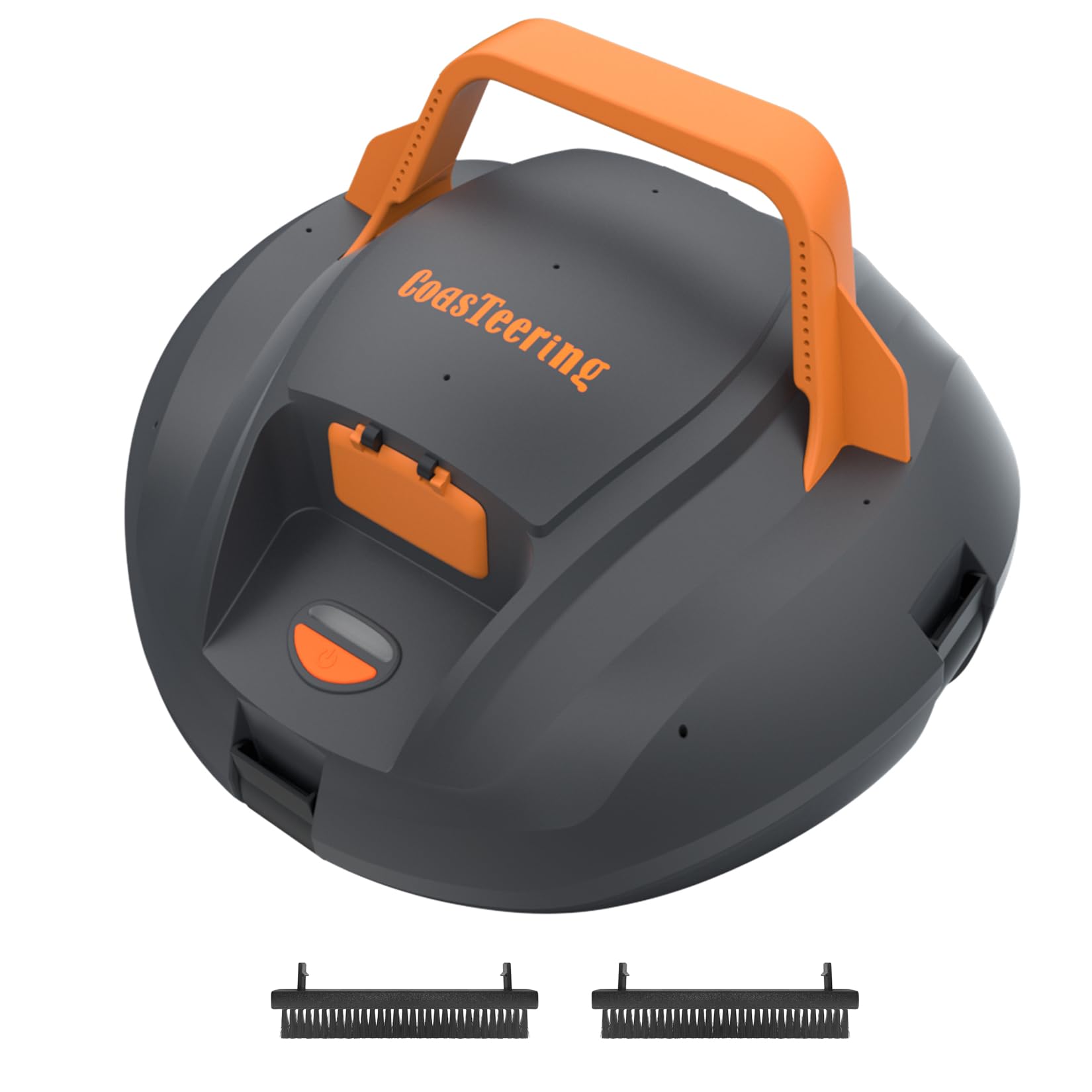 Automatic Cordless Robotic Pool Cleaner - Powerful Suction, 100 Min Runtime, Fast Charging, Self-Parking - Ideal for Above Ground & Inground Pools up to 850 Sq.Ft - Perfect for Weekly Pool Maintenance & Seasonal Cleaning