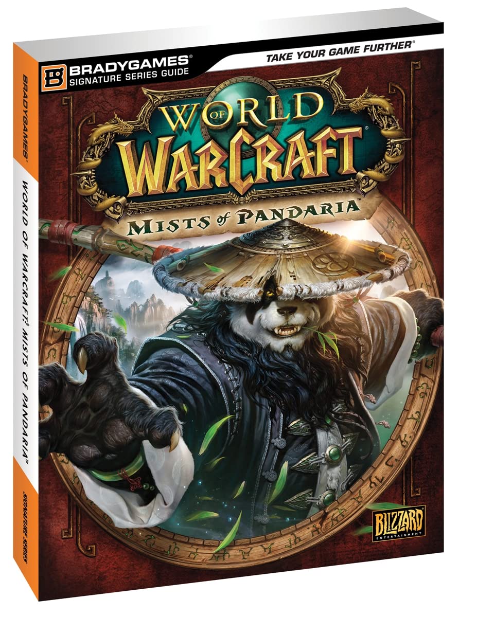 Official World of Warcraft: Mists of Pandaria Expansion Strategy Guide - BradyGames Signature Series | Complete Walkthrough, Quests & Secrets | Perfect for Gamers & Collectors