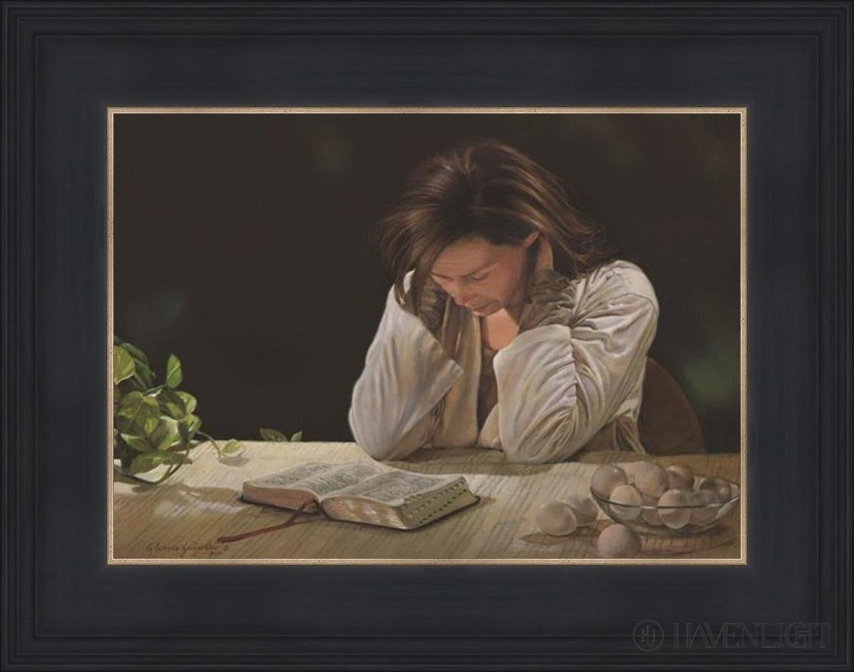 A Mother's Vigil: I Would Gather Thee - Modern Christian Home Decor for Comfort & Inspiration | Perfect for Living Room, Bedroom & Prayer Spaces