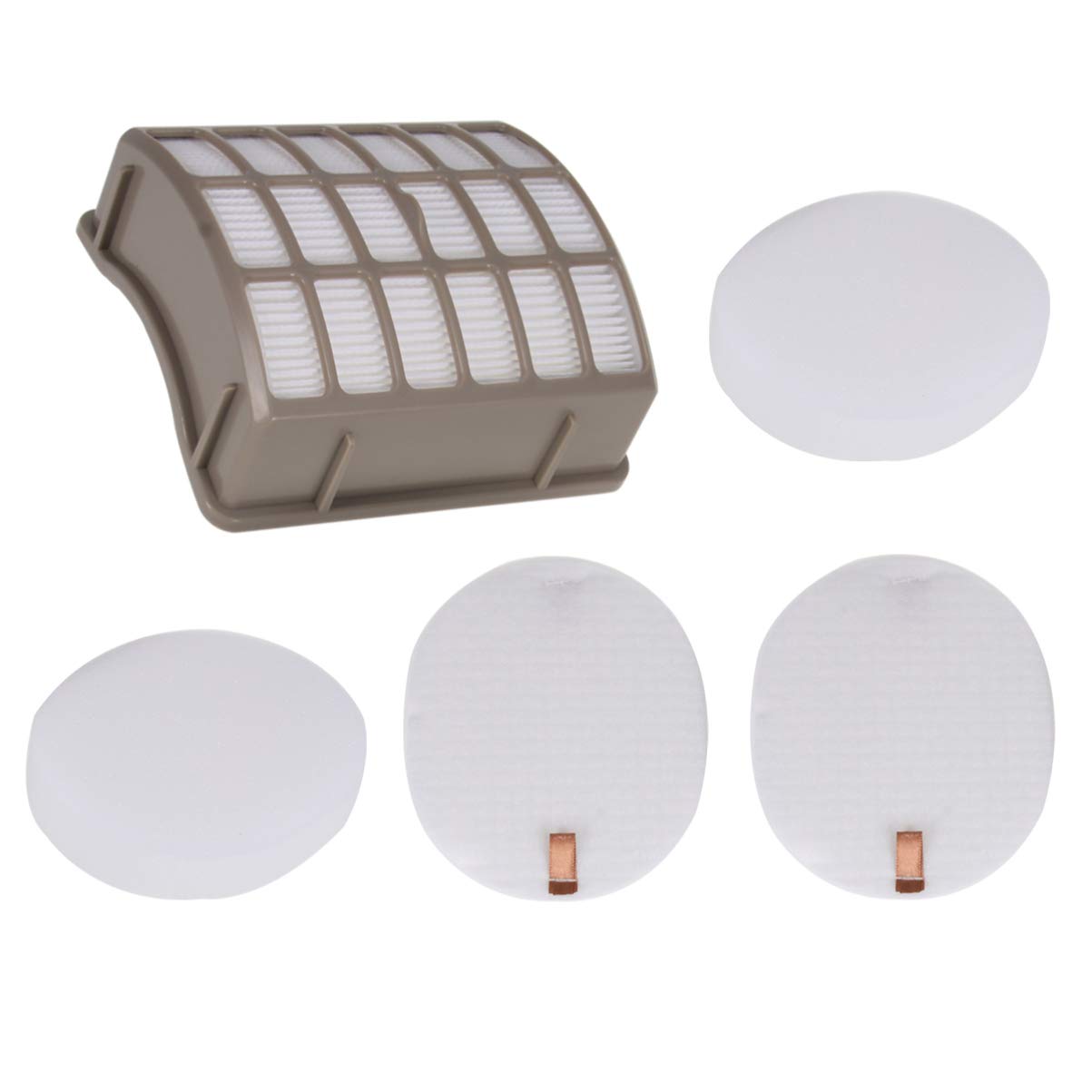 UKCOCO Sponge Filter Replacement Kit for NV80 NVC80C NV90 NV60 NV70 NV71 NV95 Vacuum Cleaners - Includes 1 Filter, 2 Pre-Filter Foams & 2 Felt Replacements - Perfect for Home Cleaning & Pet Hair Removal