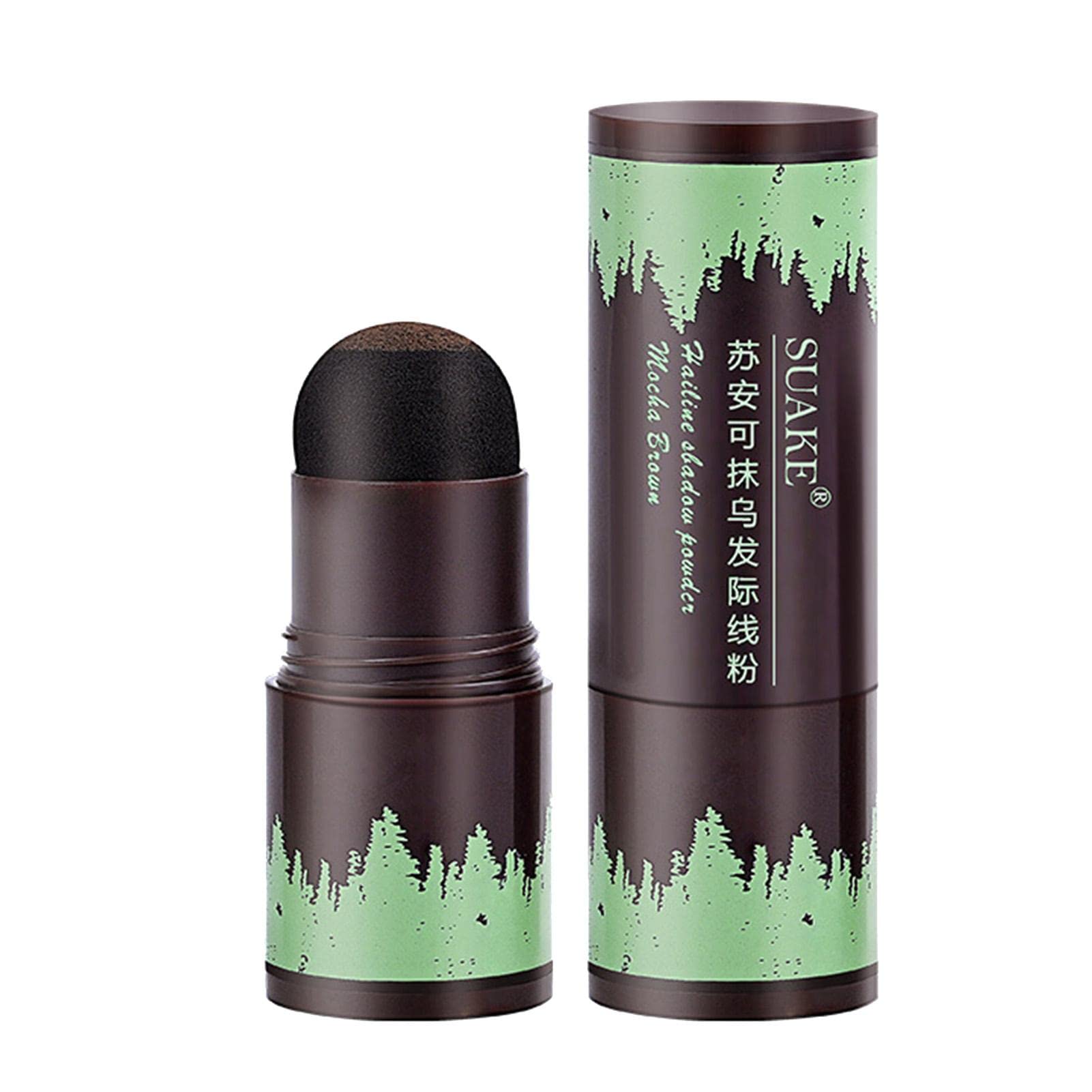 A/A Hairline Shadow Powder Stick - 1PC Waterproof Hairline Concealer for Thinning Hair & Receding Hairlines - Natural Black Brown Hair Powder for Instant Coverage | Perfect for Daily Use, Special Occasions & Confidence Boosting
