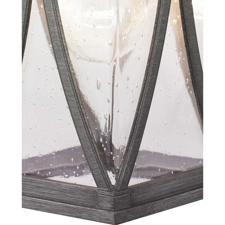 Abbott Single Light Outdoor Wall Lantern - Weatherproof Exterior Sconce for Porch, Patio & Garden Lighting | Durable Small Wall Mount Light Fixture