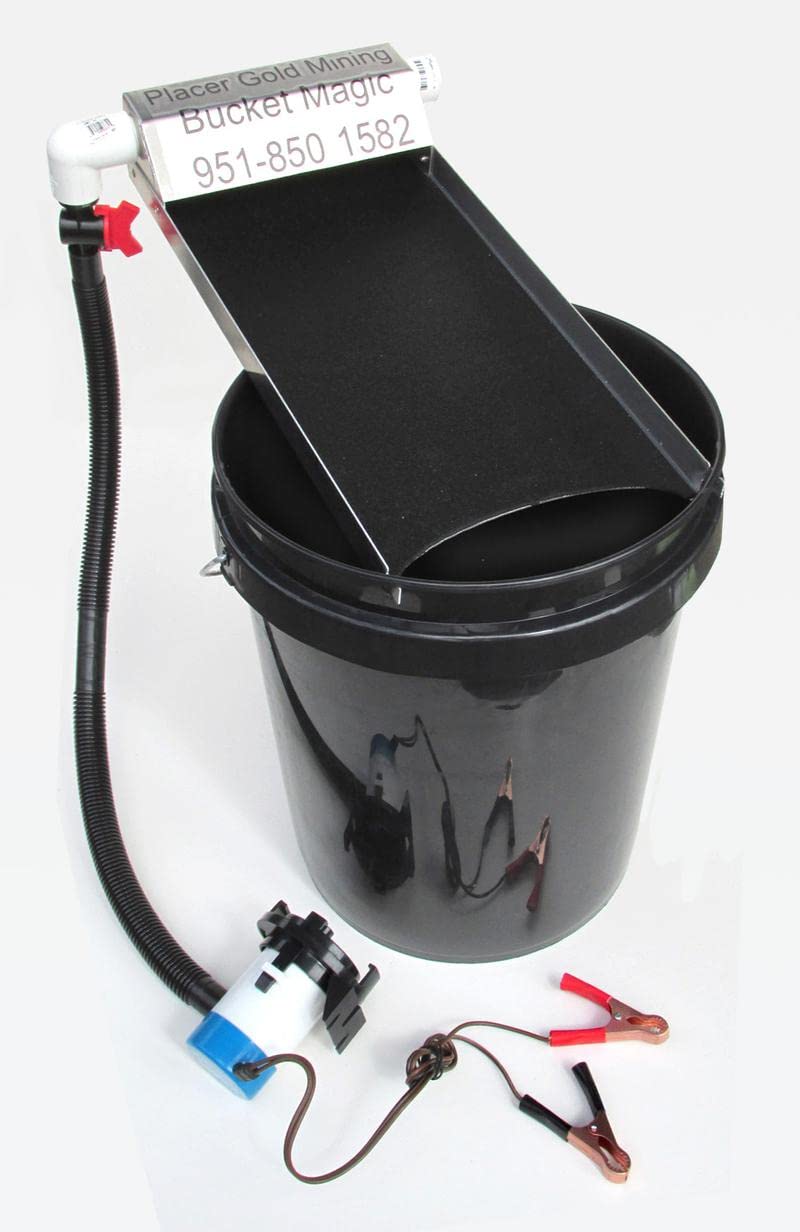 Black Magic Fine Gold Recovery Kit - Professional Gold Mining Equipment for Prospecting & Panning - Perfect for Streams, Rivers & Beach Gold Hunting