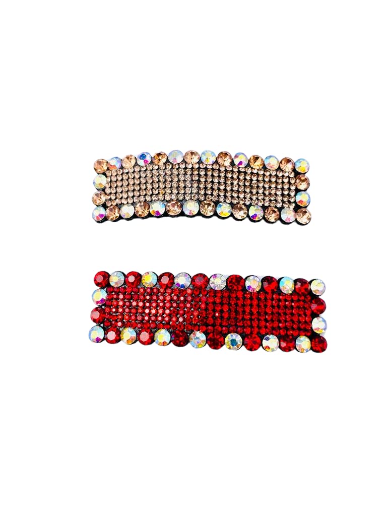 5-Piece Cute Seamless Hair Clips for Women & Girls - Metal Hair Accessories Set with Bangs Pins - Perfect for Daily Styling, Parties, and Makeup Looks