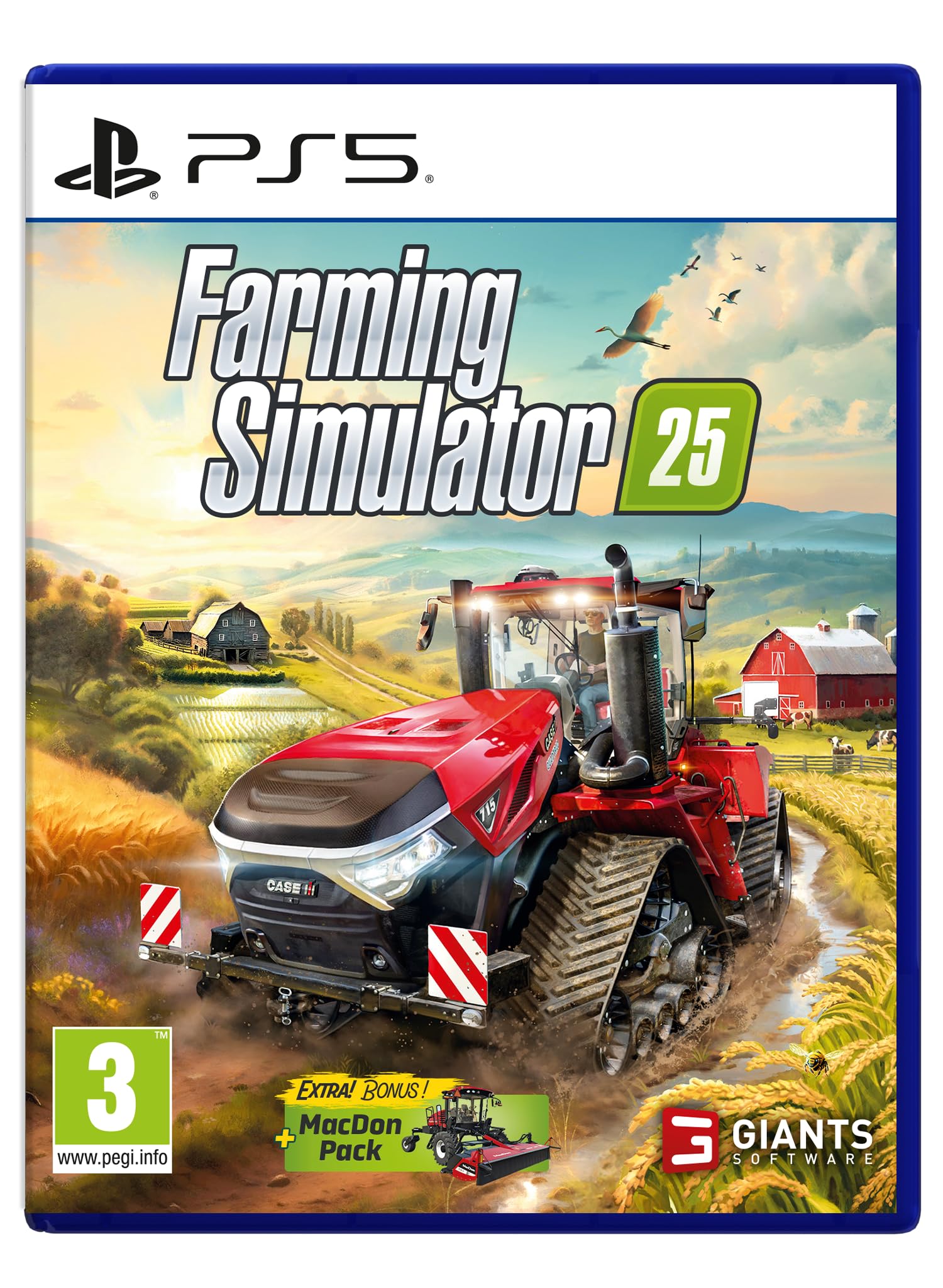 Farming Simulator 25 for PlayStation 5 - Realistic Farming Game with Tractors & Crops | Perfect for Simulation & Strategy Gamers
