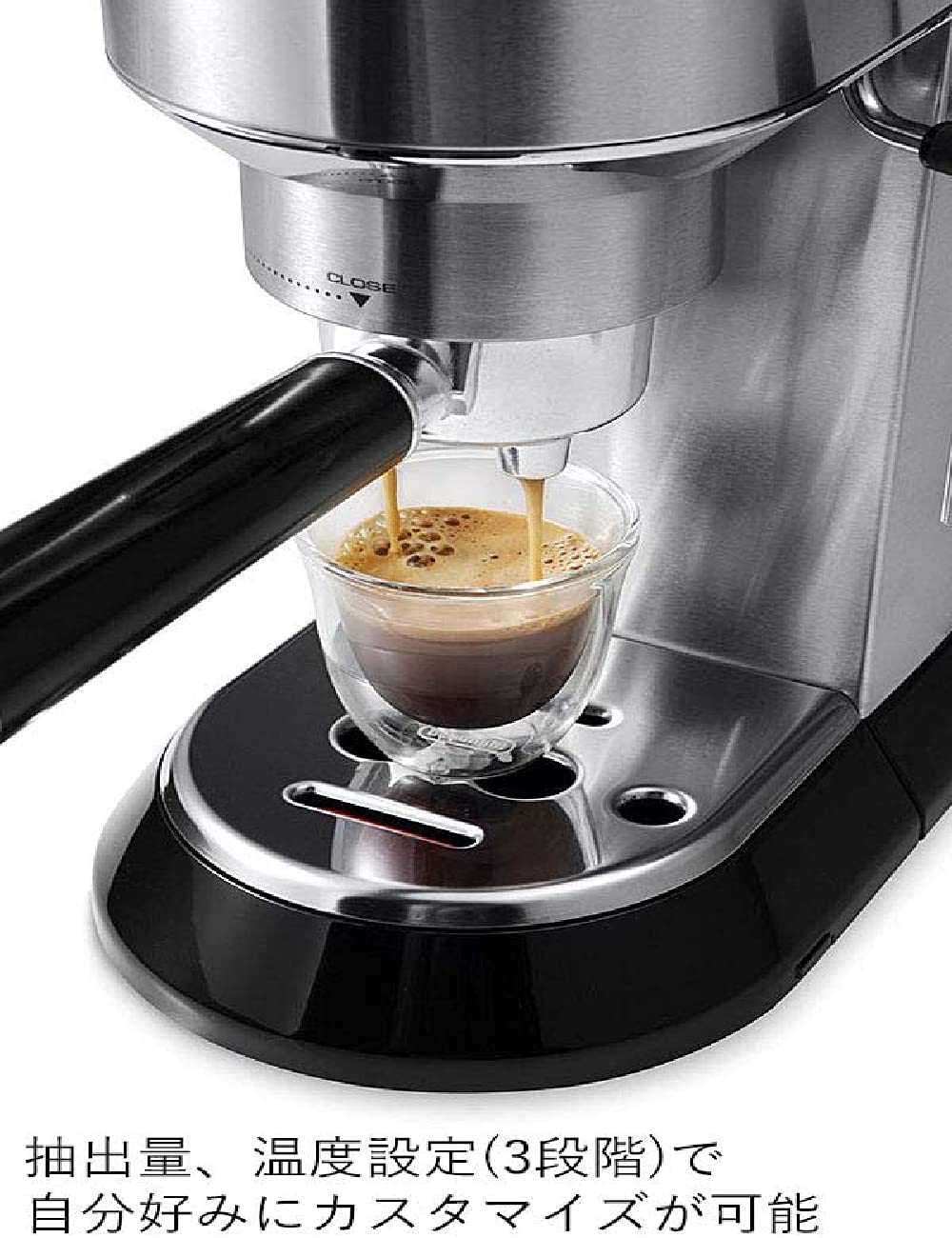 De'Longhi EC680M Dedica Style Espresso Machine - 15 Bar Pump Pressure, Milk Frother for Latte & Cappuccino, Compact Stainless Steel Design (13