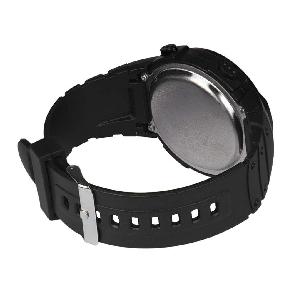 Unisex Sports Watch with Calendar, Alarm & Week Display - Blue Multifunctional Fitness Watch for Men & Women | Perfect for Running, Gym & Outdoor Activities