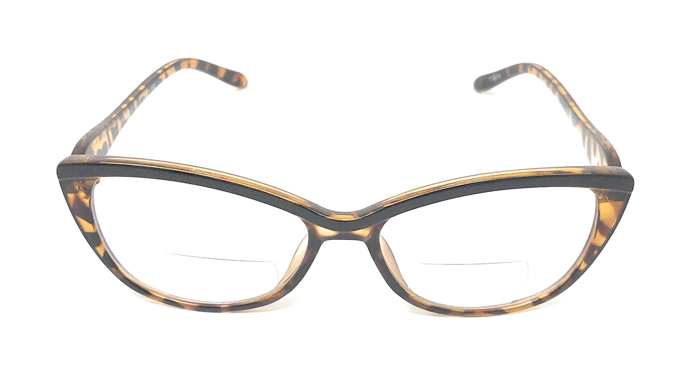 Clear Lens Bifocal Reading Glasses for Men & Women - Lightweight Comfortable Eyewear for Reading, Computer Work & Daily Use