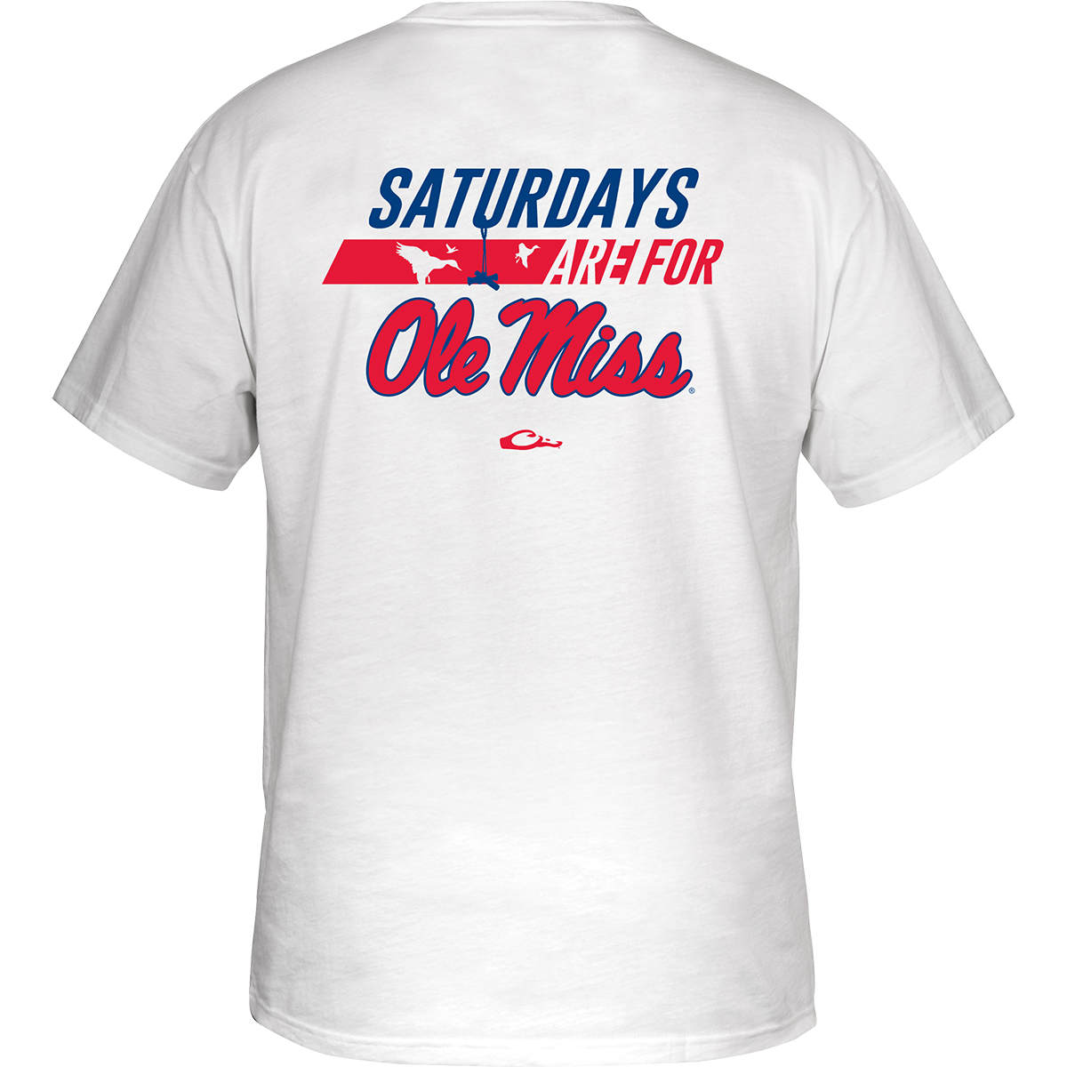 Ole Miss Saturdays T-Shirt | Comfortable Cotton Tee for University of Mississippi Fans | Perfect for Game Day, Tailgating & School Spirit