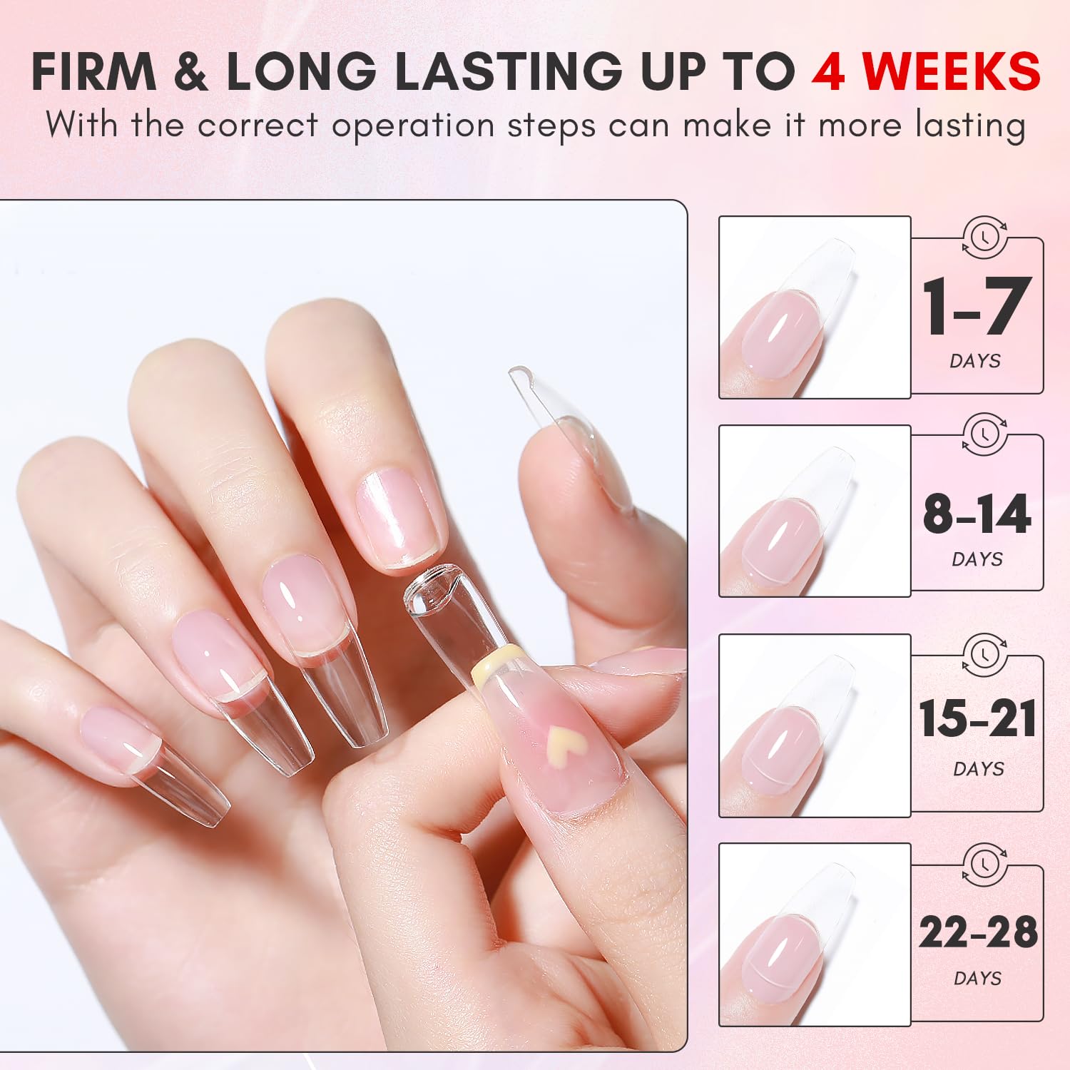 Makartt Gel Nail Glue - 15ML Strong Adhesive for Press on Nails, Soft Gel Tips & Nail Charms | Professional Rhinestone Glue | Requires UV/LED Nail Lamp | Perfect for Salon, Home Manicures & Nail Art Designs