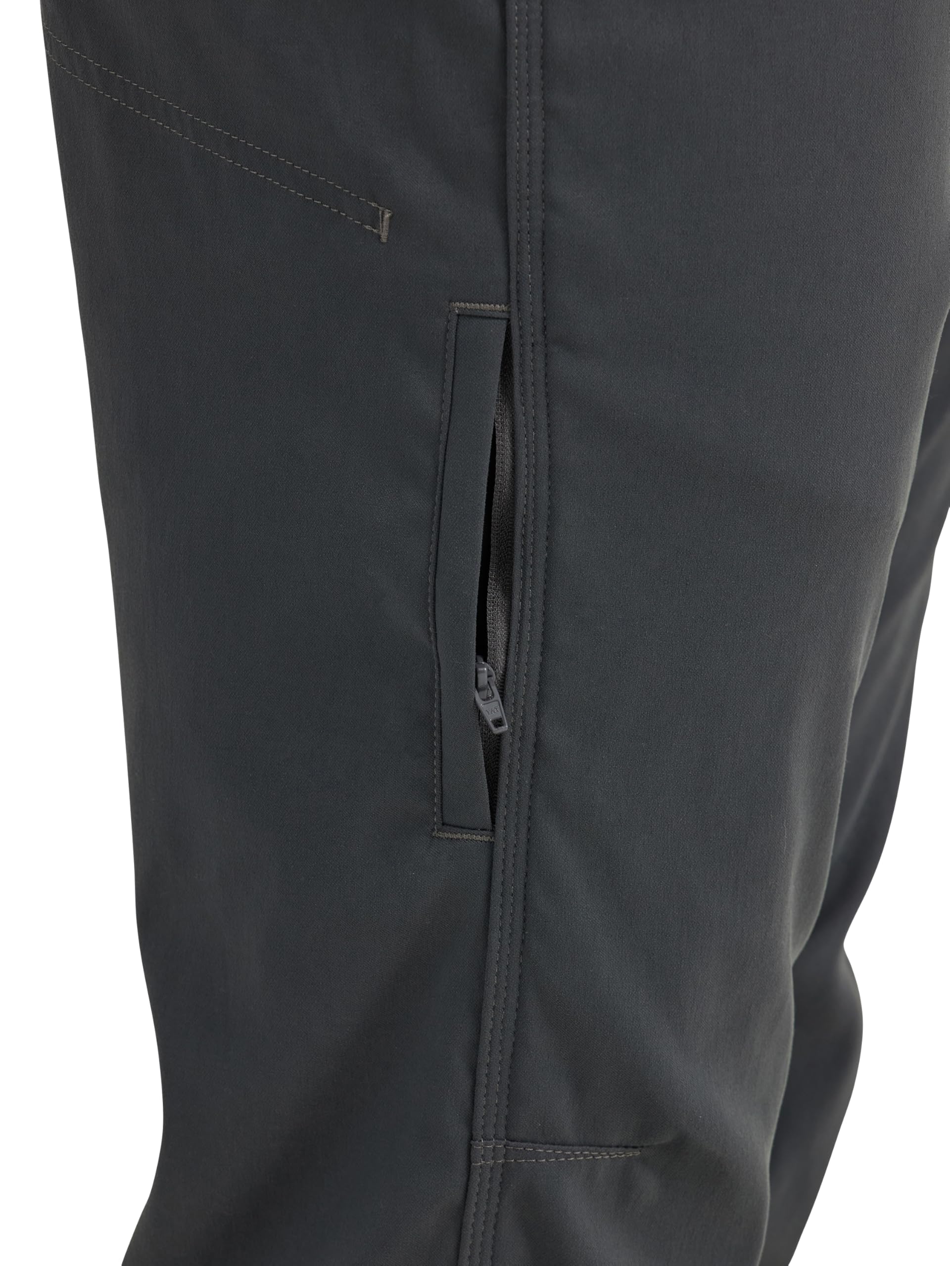 ATG by Wrangler Men's Fleece Lined Utility Work Pants - Warm Winter Workwear for Outdoor Jobs, Construction & Cold Weather Activities