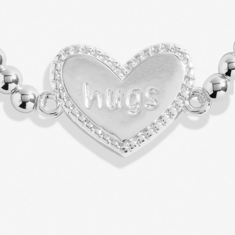 Joma Jewellery Bracelet - A Little Big Hugs Charm Bracelet for Women, Girls | Perfect Gift for Birthday, Anniversary, Valentine's Day | Wear Daily or for Special Occasions