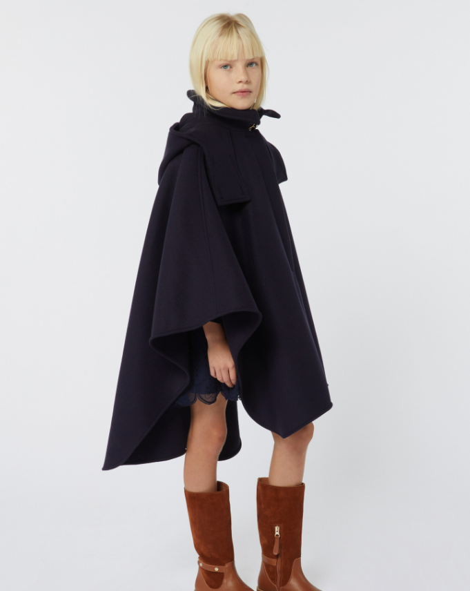 Chloe Women's Winter Coat Size 12A - Elegant Long Wool Blend Jacket for Cold Weather | Perfect for Office, Parties & Outdoor Activities