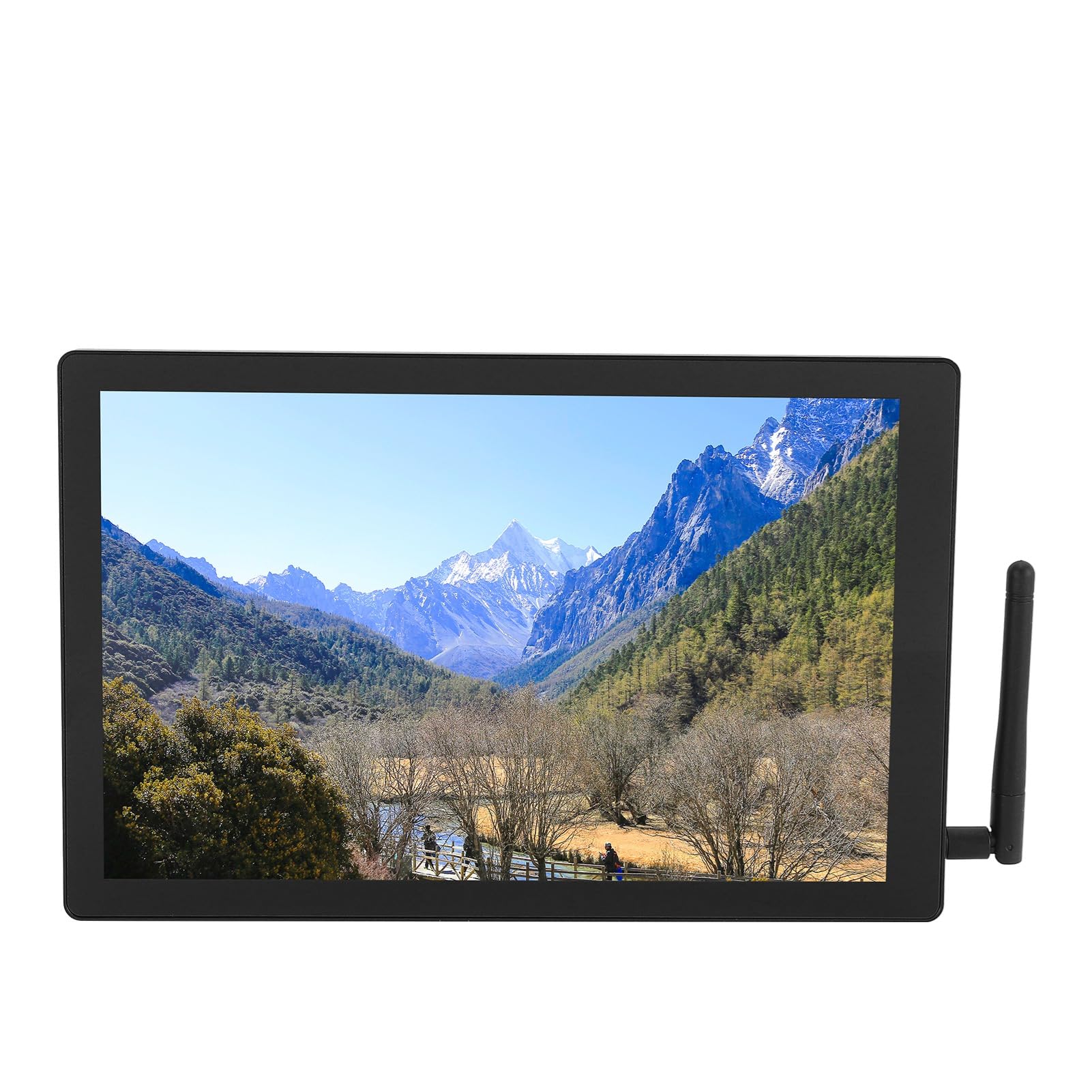 10.1 Inch Portable Touchscreen Monitor with 1280x800 Resolution - RS232/RS485/USB/HDMI Ports - Industrial Grade Display for Laptop, PC & Raspberry Pi - Perfect for Business, Gaming & Digital Signage (UK Plug)