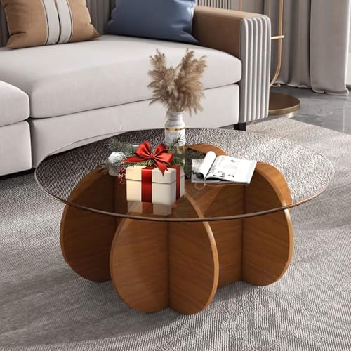 Walnut + Transparent