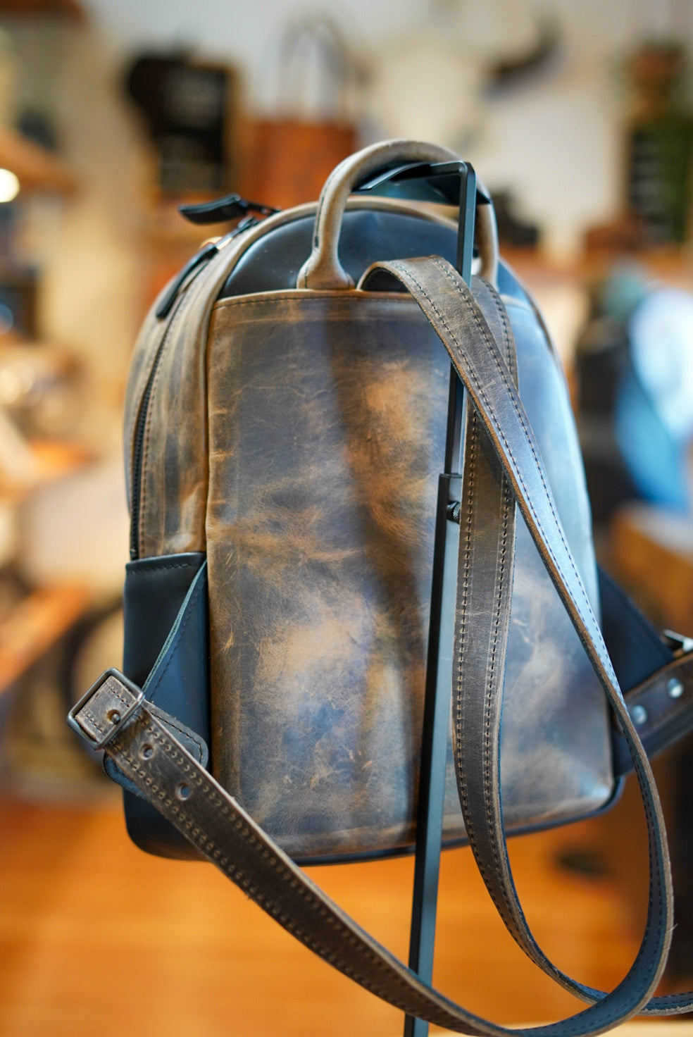 Mini Venture Backpack - Lightweight Hiking Daypack for Outdoor Adventures (Flat Black & Hillbilly Sepia) | Perfect for Camping, Travel & Daily Commute