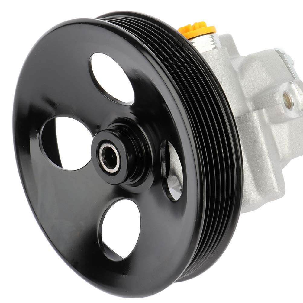CCiYu Power Steering Pump Replacement for 2004-2007 Chevrolet Optra, 2005-2007 Suzuki Forenza & Reno - 20-807 Power Steering Assist Pump - Smooth Steering Performance for City Driving & Highway Commutes