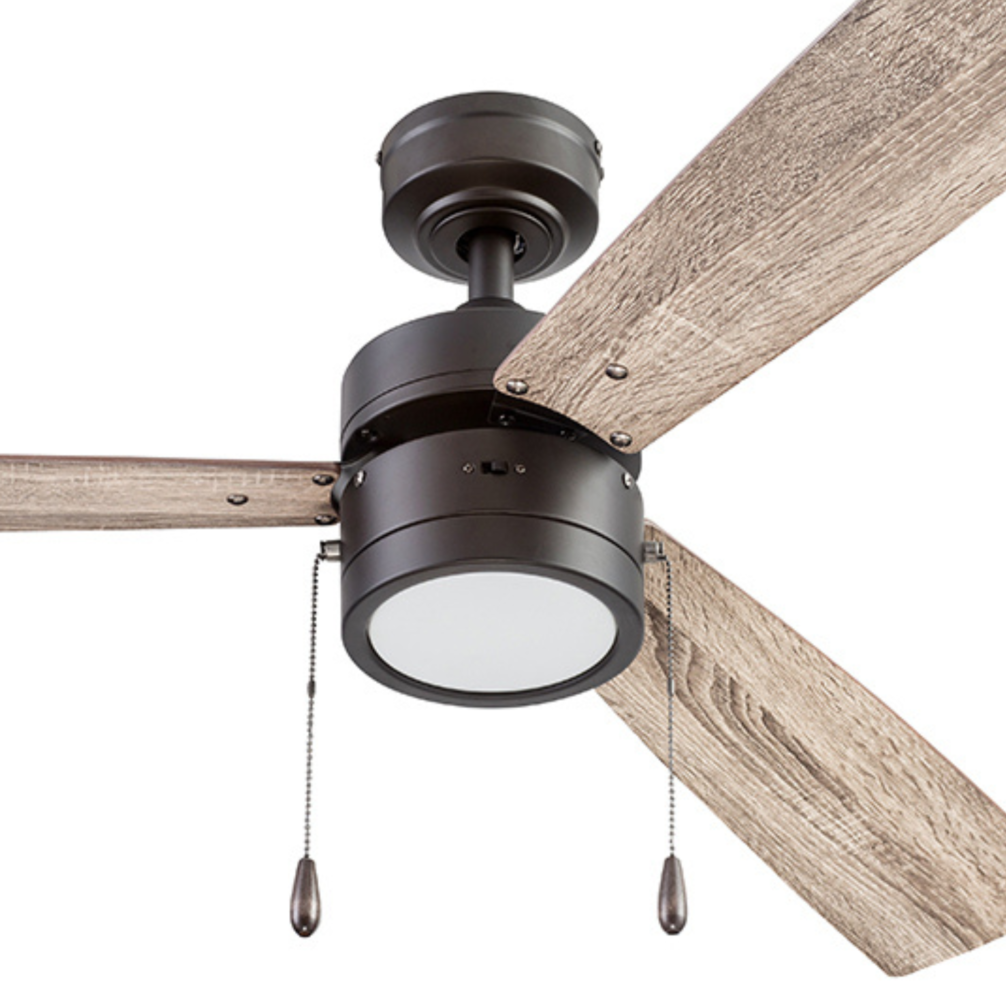 52 Inch Madrona Ceiling Fan with Espresso Bronze Finish & Pull Chain - Perfect for Living Room, Bedroom, and Outdoor Patio Cooling
