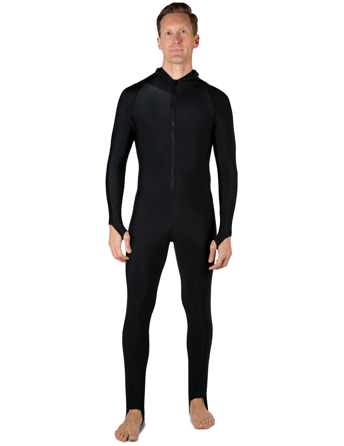 Tuga Men's Swim Dive Skinsuit - UPF 50+ Sun Protection Rash Guard, Made in USA - Perfect for Swimming, Diving & Water Sports