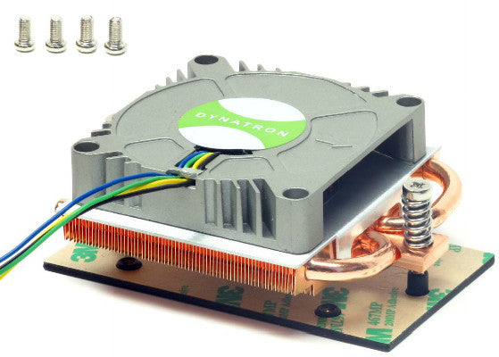 Dynatron F185 1U Server PWM Copper CPU Cooler for AMD Opteron Socket F 1207 - Perfect for Data Center Cooling & Server Rack Installation