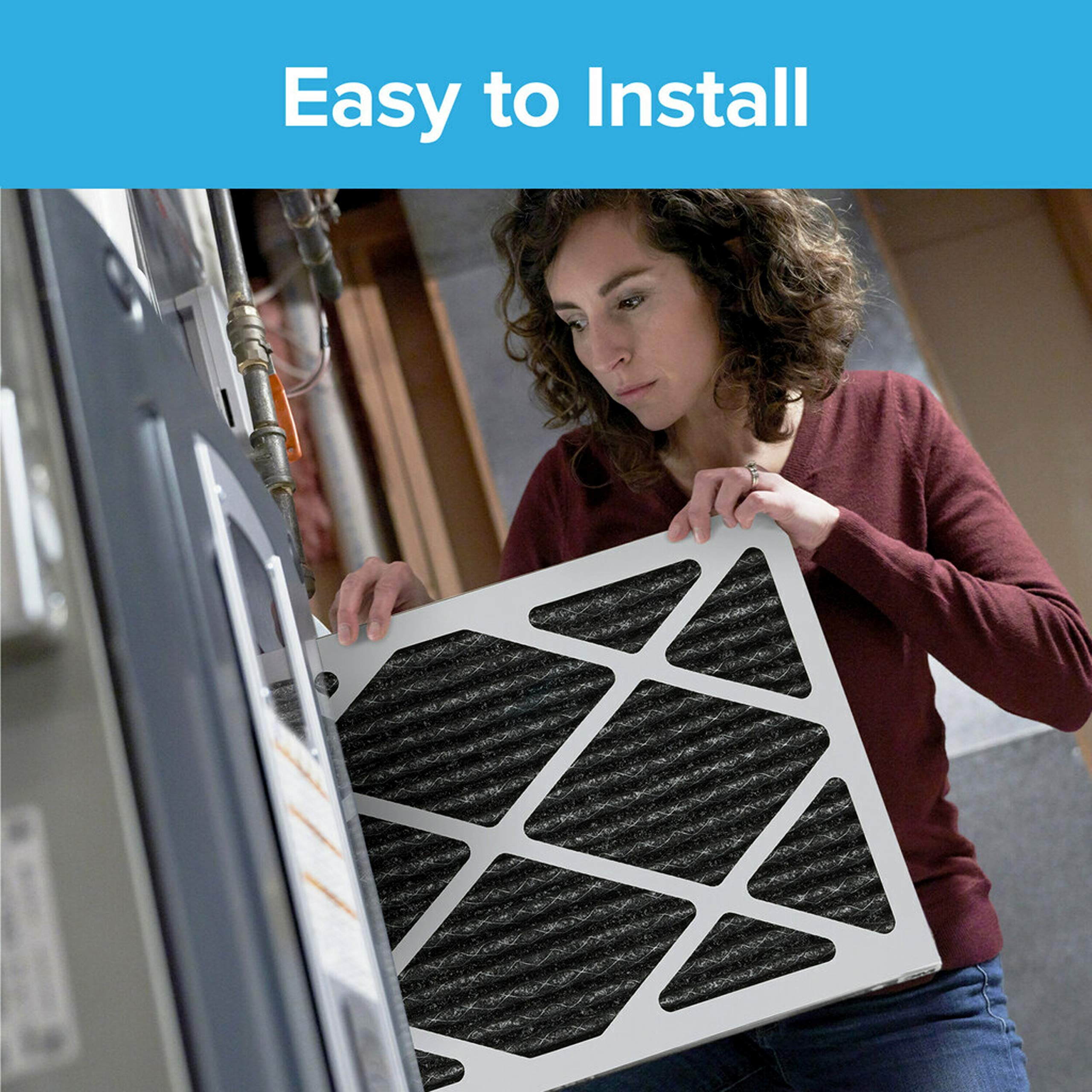 Filtrete 20x20x1 Air Filter MPR 1200 MERV 11 - 6 Pack Allergen Defense & Odor Reduction Pleated HVAC Filters (3-Month Replacement) for Home, Office & Bedroom Air Purification