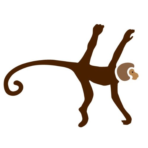 Monkey Stencil Set for Wall Painting - Reusable Classroom Decor, Kids Art Projects & DIY Nursery Wall Designs