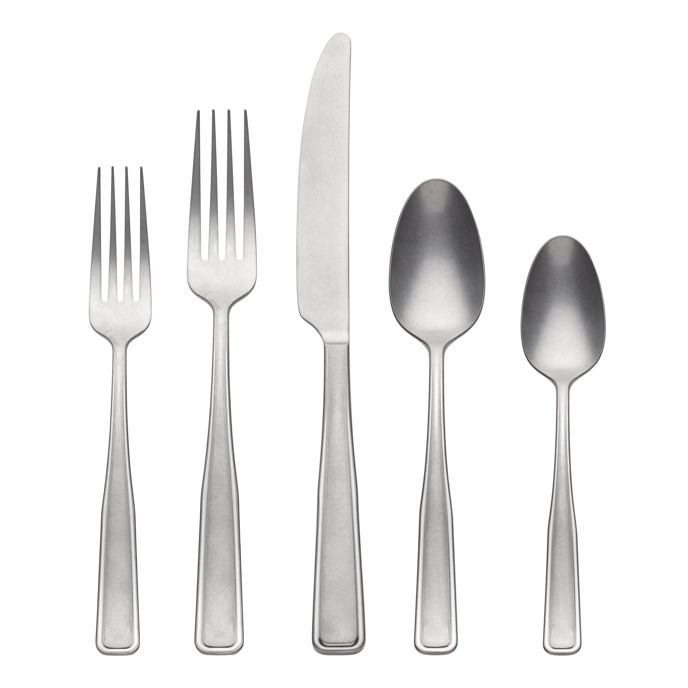 Reid Vintage 20-Piece Stainless Steel Flatware Set - Elegant Silverware for Formal Dining, Dinner Parties & Holiday Gatherings