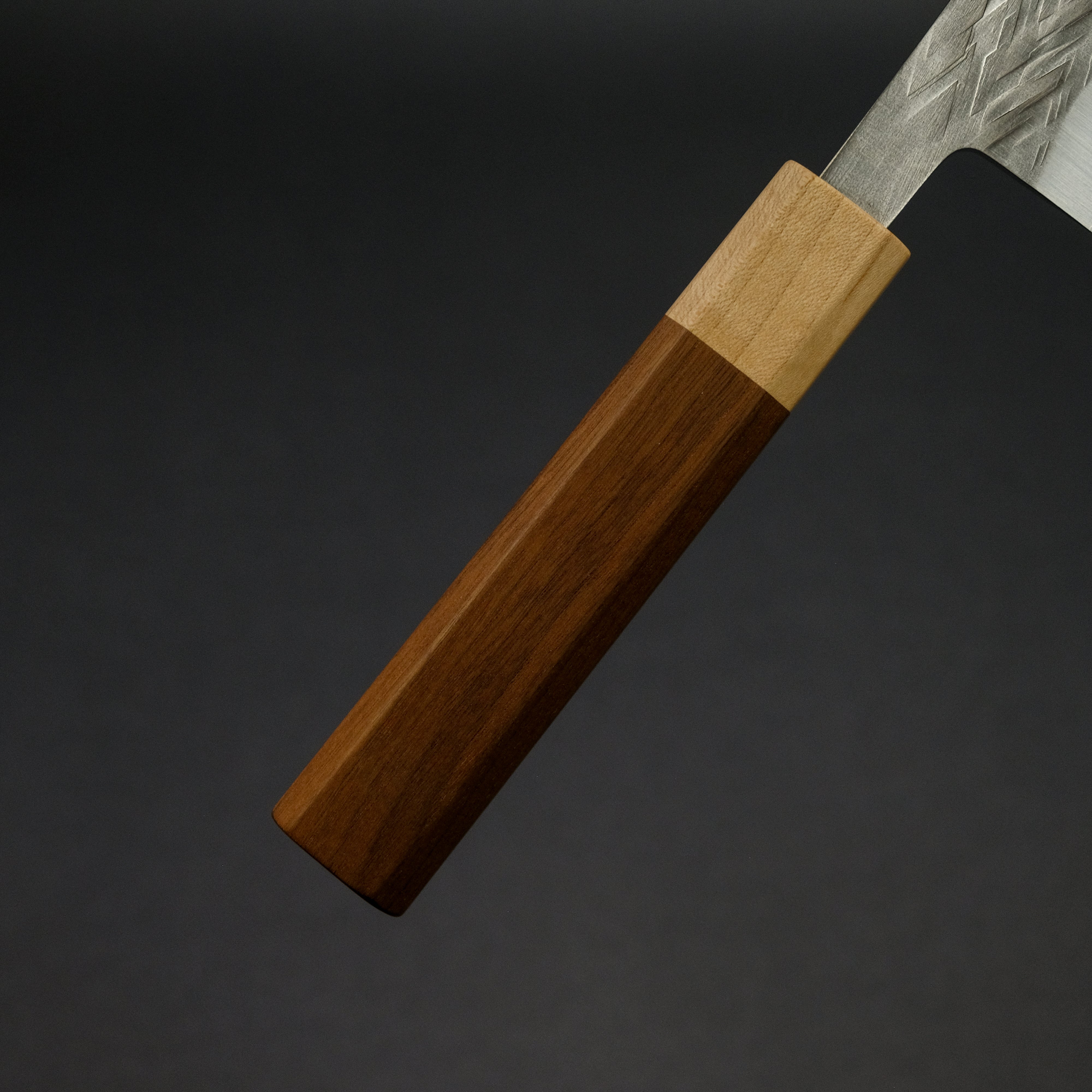 Hitohira TD SLD Tsuchime Honesuki Kaku 150mm Japanese Boning Knife with Walnut Handle - Perfect for Poultry Butchery, Meat Deboning & Professional Kitchen Use