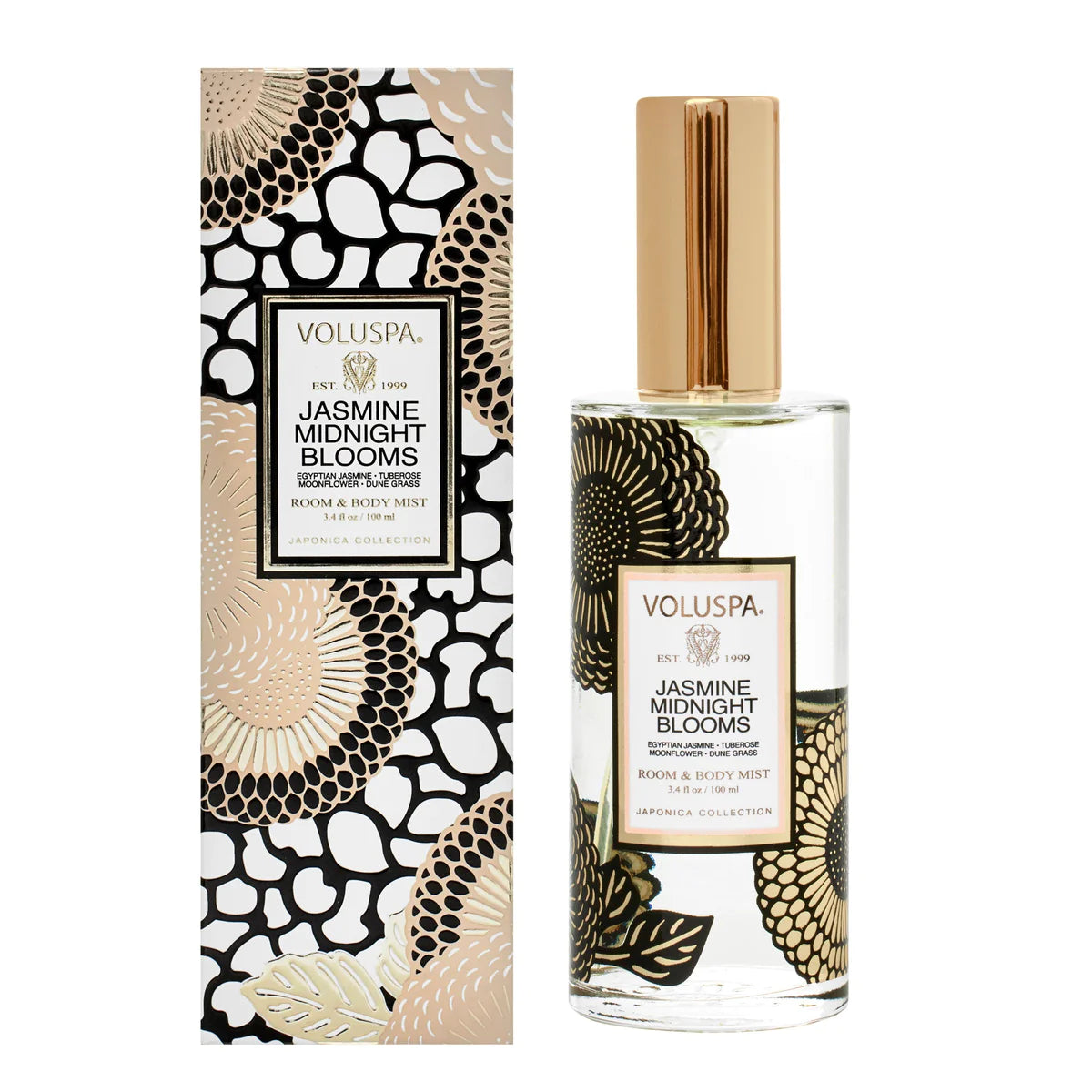 Jasmine Midnight Blooms Perfume Mist - Floral Fragrance for Room & Body Spray - Perfect for Relaxation, Aromatherapy & Home Decor