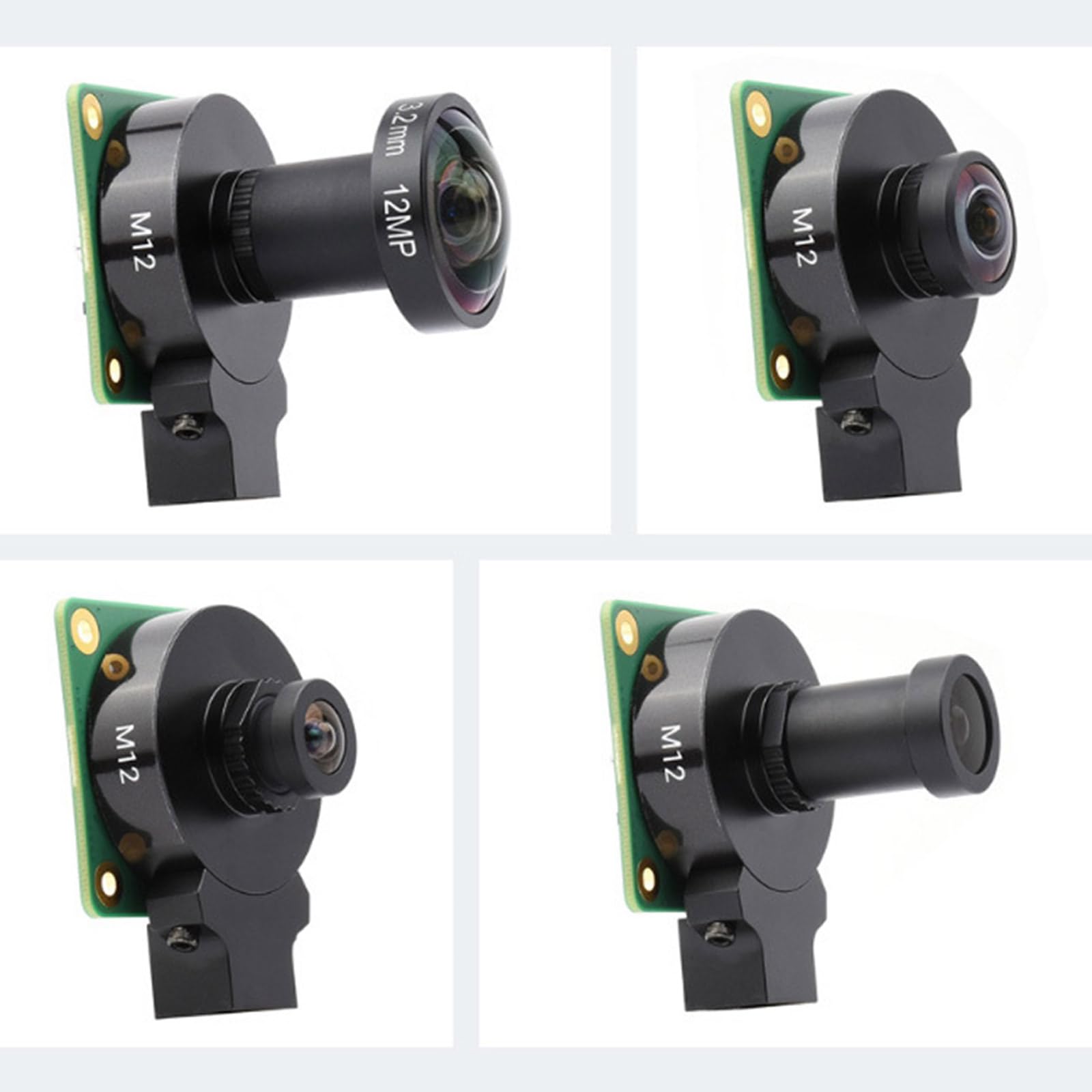 GMBYLBY High Performance 12.3MP Camera Module for Raspberry Pi HQ Camera with Mount Lens - Perfect for DIY Projects, Home Security & Photography