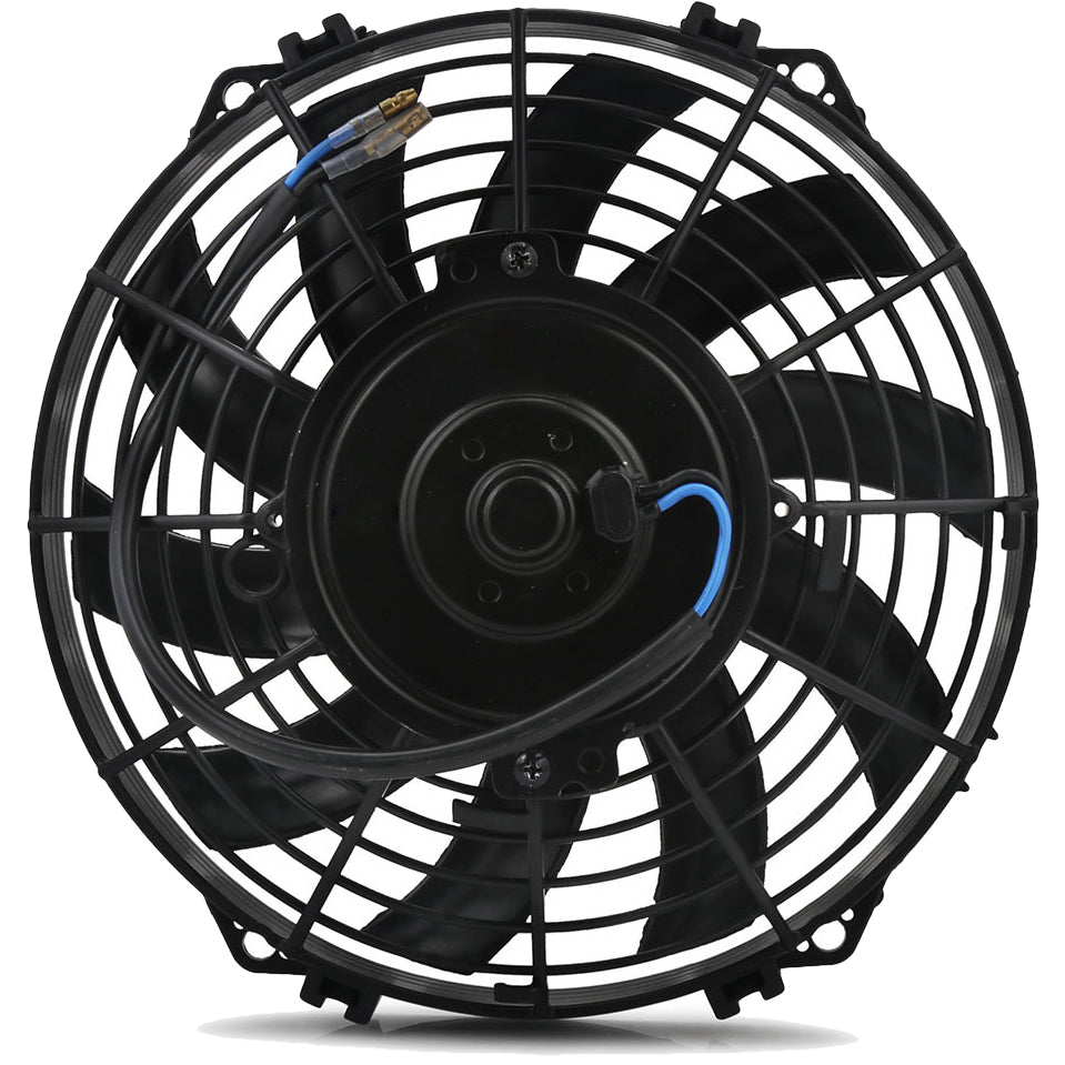 9 Inch Electric Transmission Oil Cooler Fan with Hose End Thermostat Temperature Switch - Perfect for Automotive Cooling Systems & Performance Upgrades