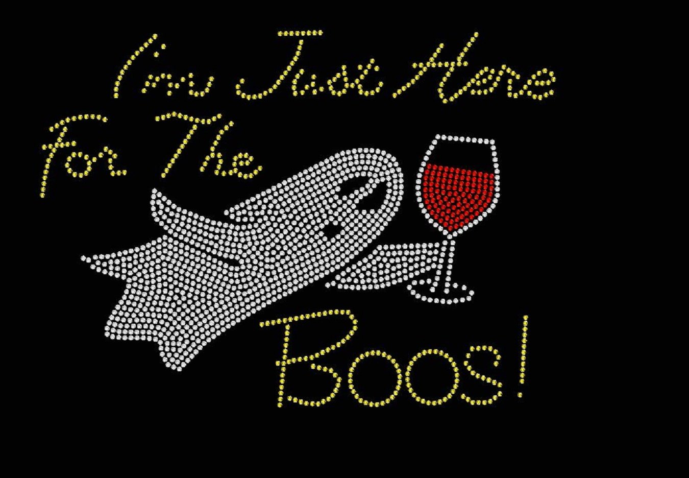 Rhinestone Iron-On Transfers for DIY Clothing & Crafts – Perfect for T-Shirts, Hats, and Accessories