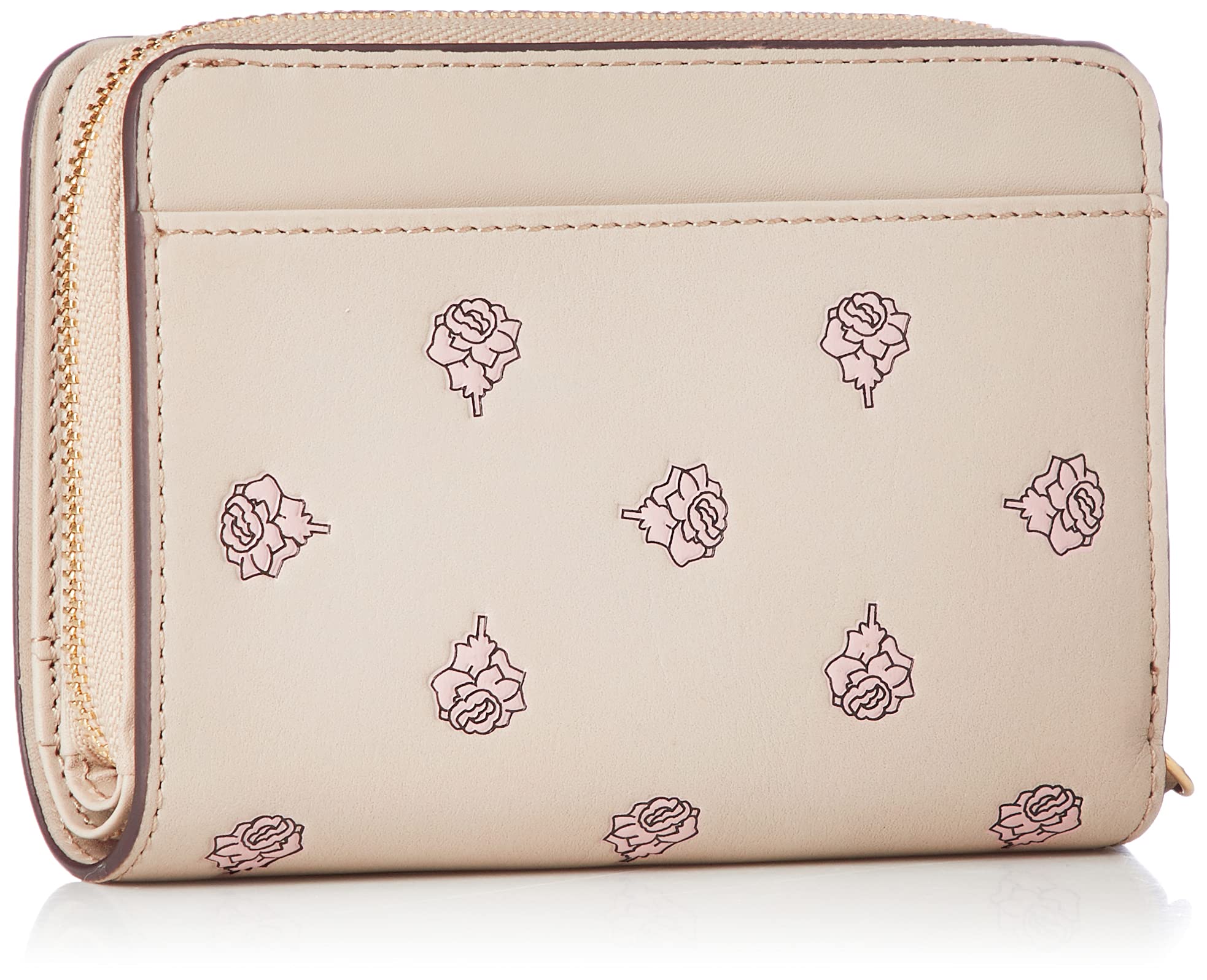 KATHARINE HAMNETT LONDON Women's Bi-Fold Zipper Wallet with Coin Purse - Stylish & Compact for Everyday Use, Travel, and Gift Giving