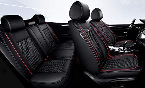 Breathable Polyester Fiber Leather Car Seat Covers for Kia Seltos 2020-2022 - Premium Comfort & Protection for Daily Commute & Road Trips
