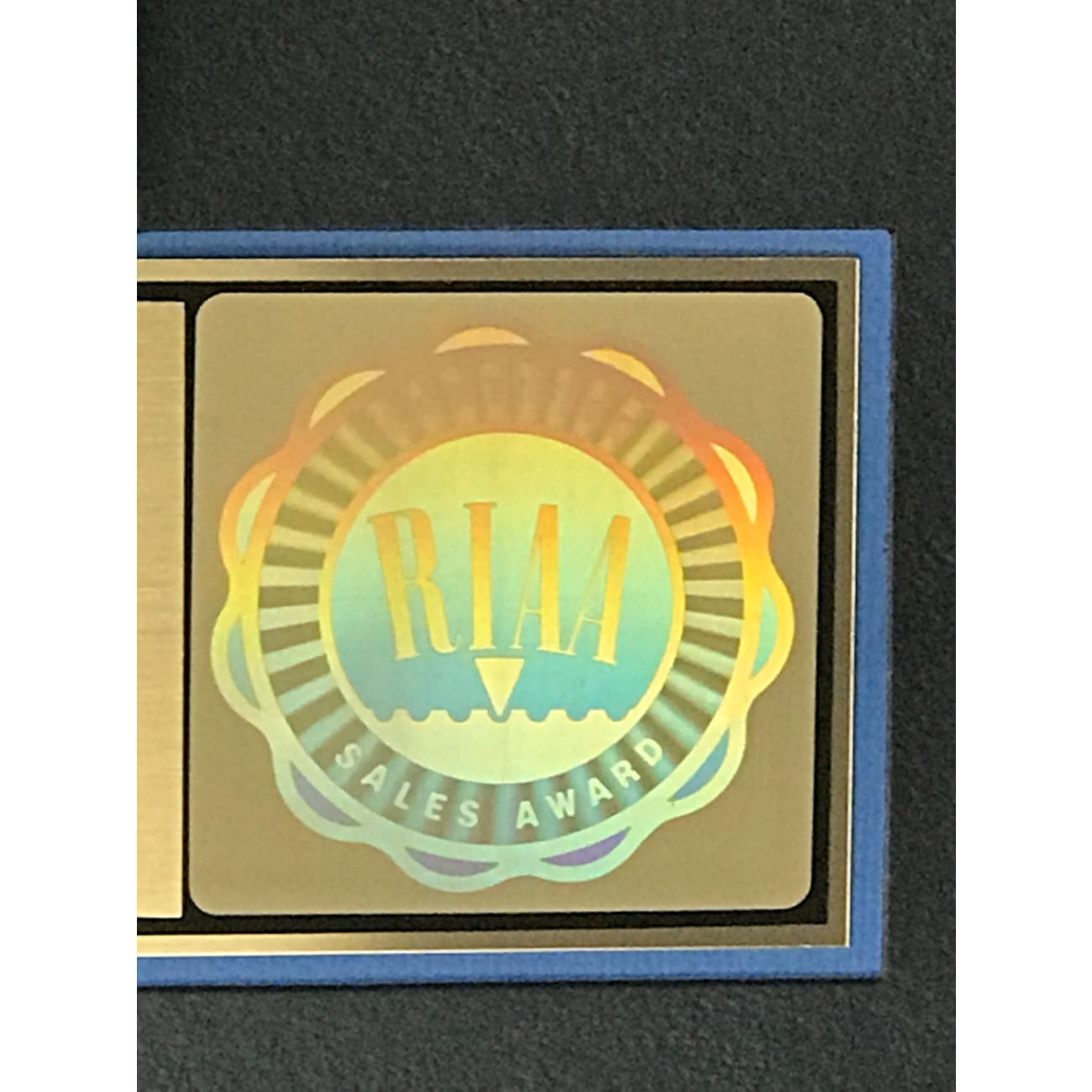 Jonathan Butler Debut RIAA Gold Album Award - Certified Music Collectible for Fans & Memorabilia Enthusiasts - Perfect for Display in Music Rooms, Home Theaters & Collector Showcases
