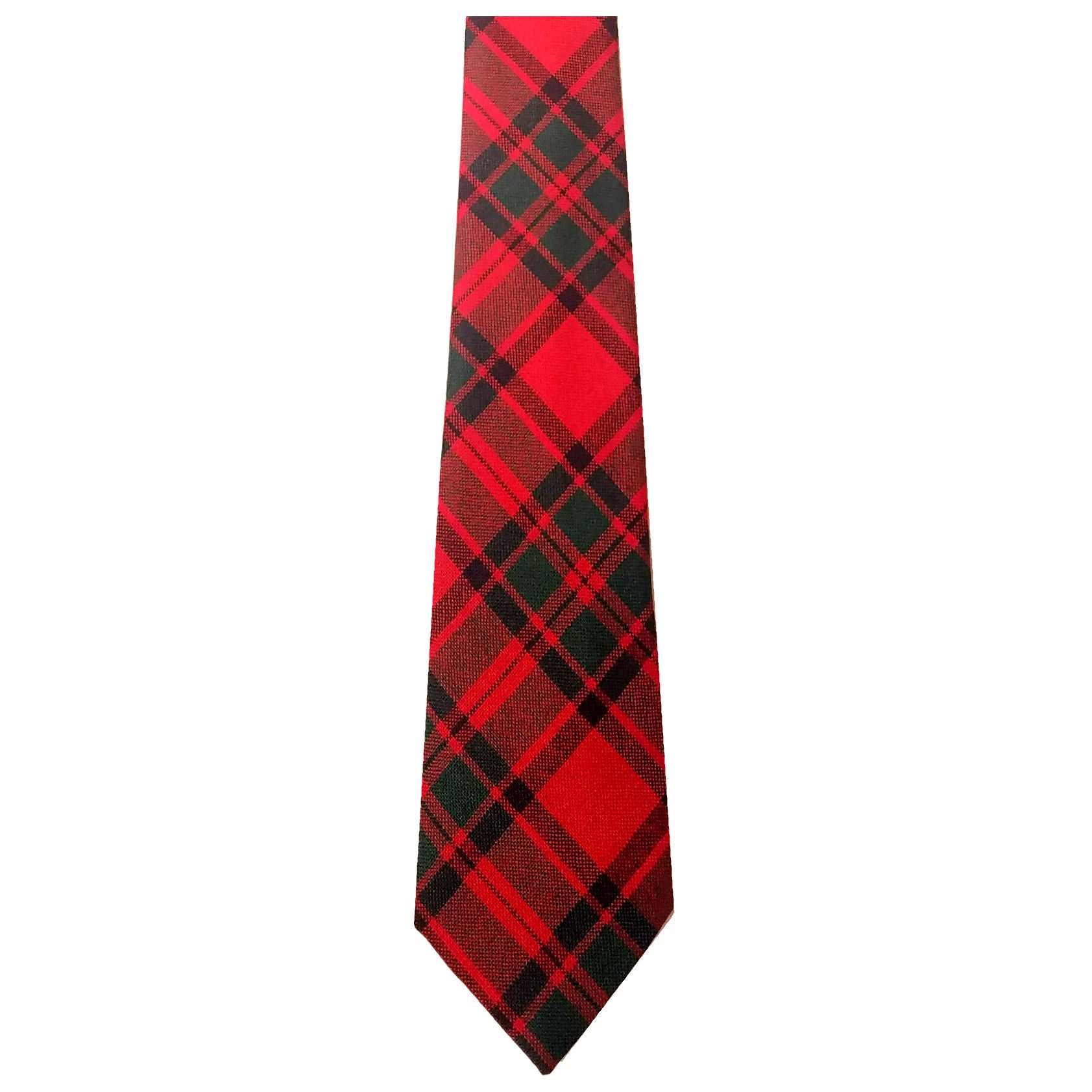 Premium Wool Tartan Neckties for Men - 99 Modern Color Patterns | Perfect for Weddings, Business & Formal Events