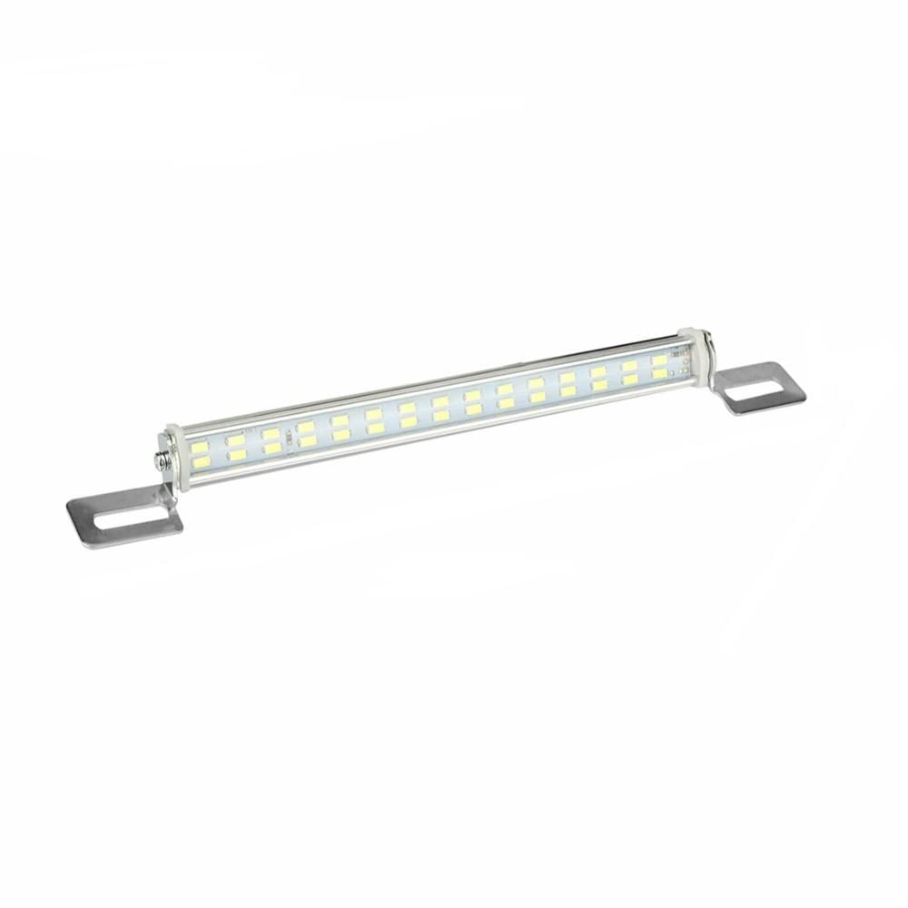 Universal LED License Plate Light - 30 Ultra White 6000K LEDs, Waterproof Backup Lamp for Cars, Trucks & RVs - Perfect for Night Driving and Enhanced Rear Visibility