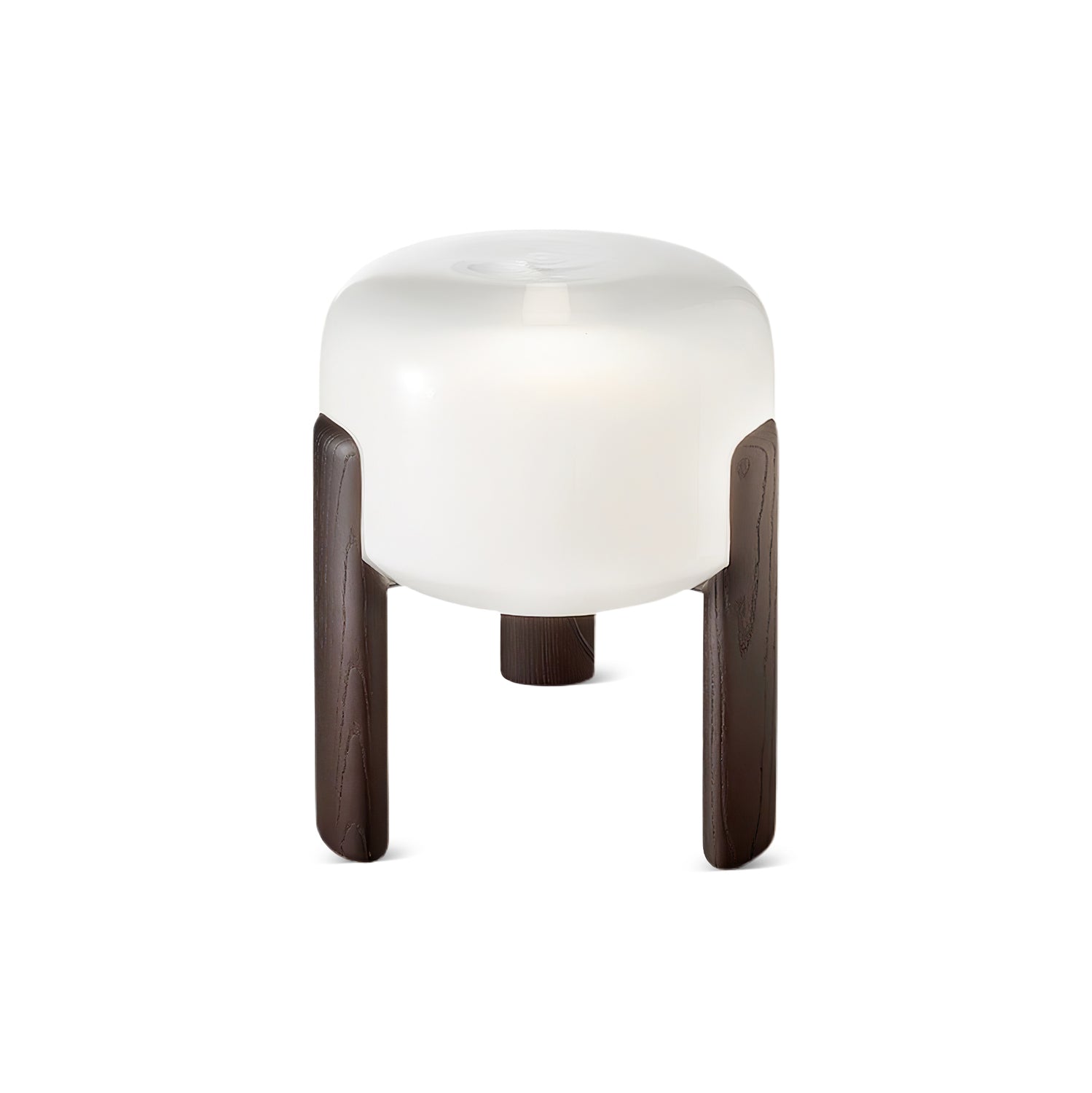 Luca Orb Table Lamp - Modern LED Nightstand Light with Touch Control, Dimmable Warm White Light for Bedroom, Living Room, and Office Decor