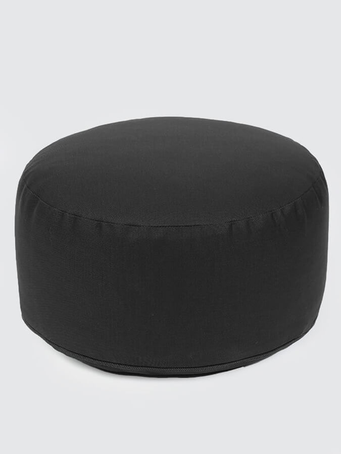 Premium Large Yoga Meditation Cushion - Zafu Bolster for Yoga Studio, Home Practice & Zen Meditation - Ergonomic Support for Cross-Legged Sitting & Mindfulness Sessions