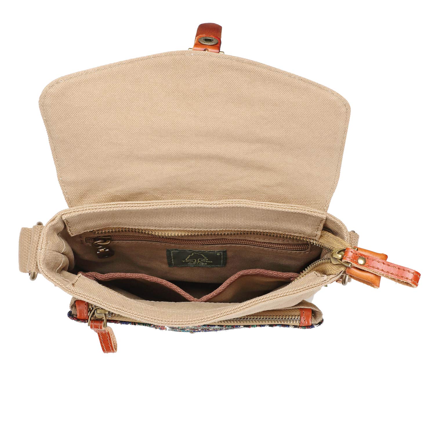 TSD Brand Four Seasons Crossbody Bag for Women - Stylish & Lightweight Shoulder Purse - Perfect for Travel, Shopping & Everyday Use