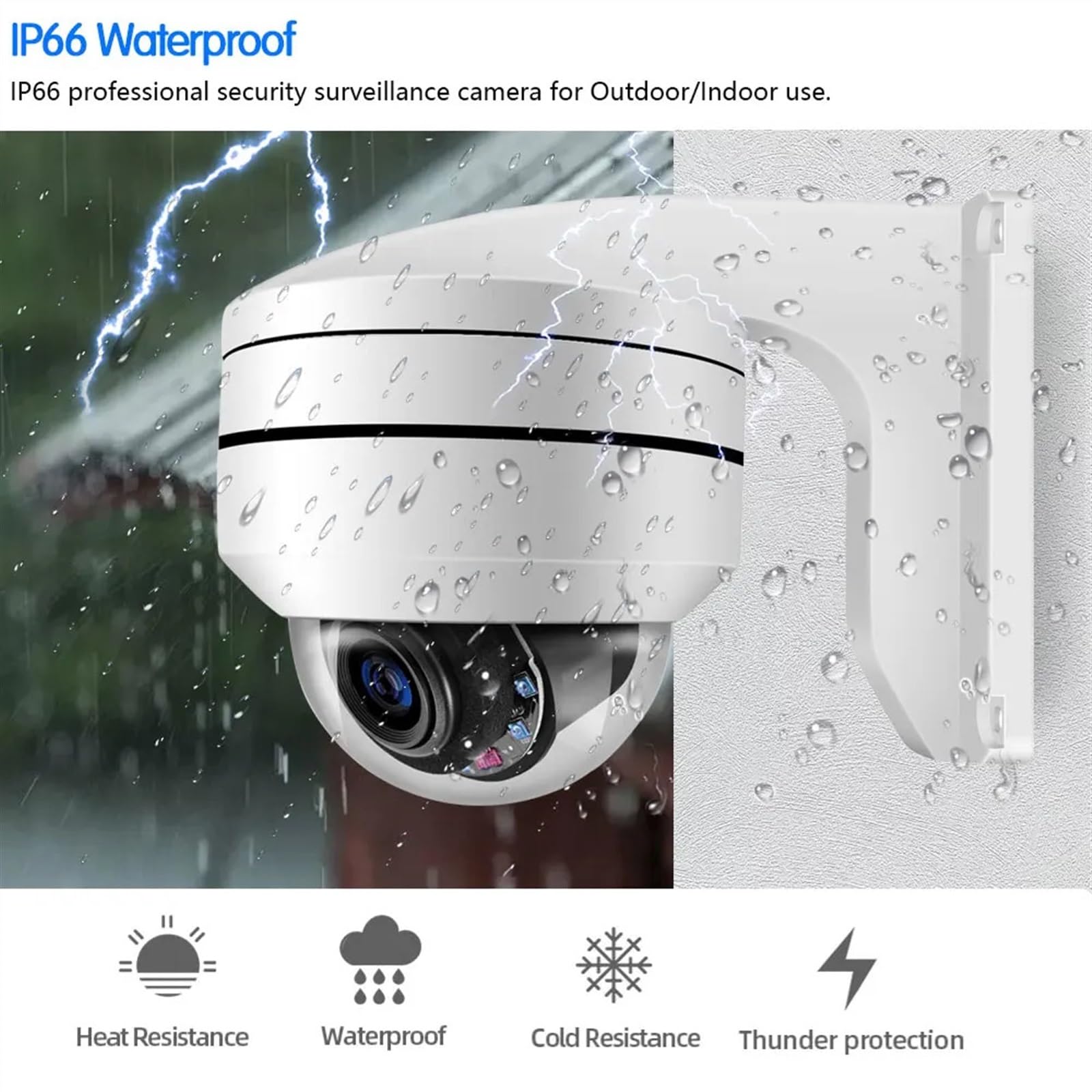 5MP POE PTZ IP Security Camera Outdoor with 12X Optical Zoom, Human Detection & Motion Alerts - High-Speed Dome Surveillance CCTV for Home & Business Security (Ideal for Driveway, Warehouse & Perimeter Monitoring)