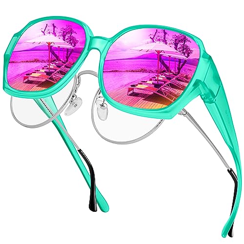 A22 Matte Mint Green Frame/Purple Mirrored Lens