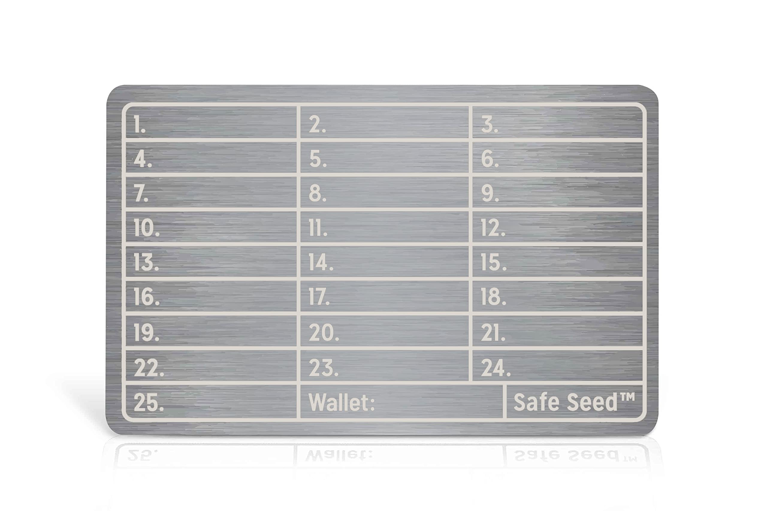 Titanium Copper Stainless Steel Seed Stamp Plates with Electric Hand Engraver - Secure Crypto Cold Storage for Bitcoin & Ethereum (12-25 Word Recovery Passphrase) - Perfect for Cryptocurrency Backup & Offline Wallet Protection