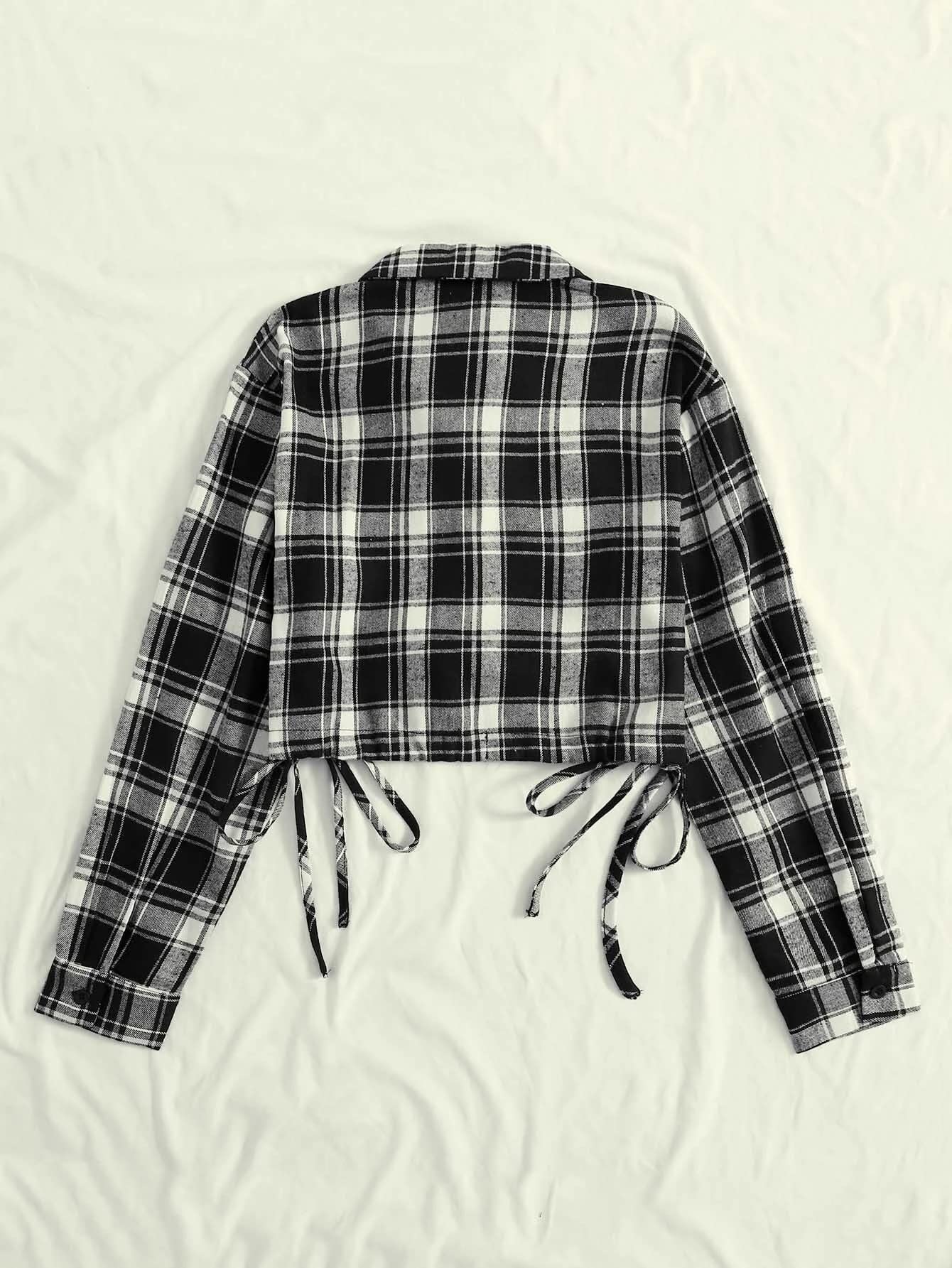 Stylish Cotton Checked Casual Short Sleeve Shirt for Women | Comfortable Summer Tops | Perfect for Outings, Beach Wear & Everyday Fashion
