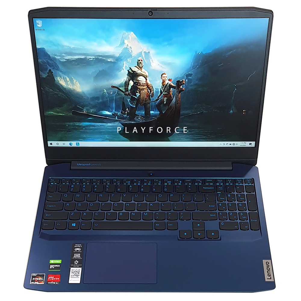 Lenovo IdeaPad Gaming 3 Laptop - AMD Ryzen 7 4800H, NVIDIA GTX 1650, 16GB RAM, 512GB SSD, 15.6