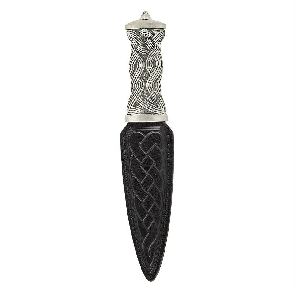 Earn Thistle Dress Sgian Dubh - Traditional Scottish Dagger for Formal Wear, Highland Dress & Celtic Weddings - Perfect for Kilts, Costumes & Historical Reenactments