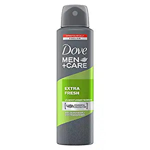 Dove Men's Extra Fresh Deodorant Spray, 5 oz - 48-Hour Odor Protection for Active Men - Gym, Work & Everyday Use