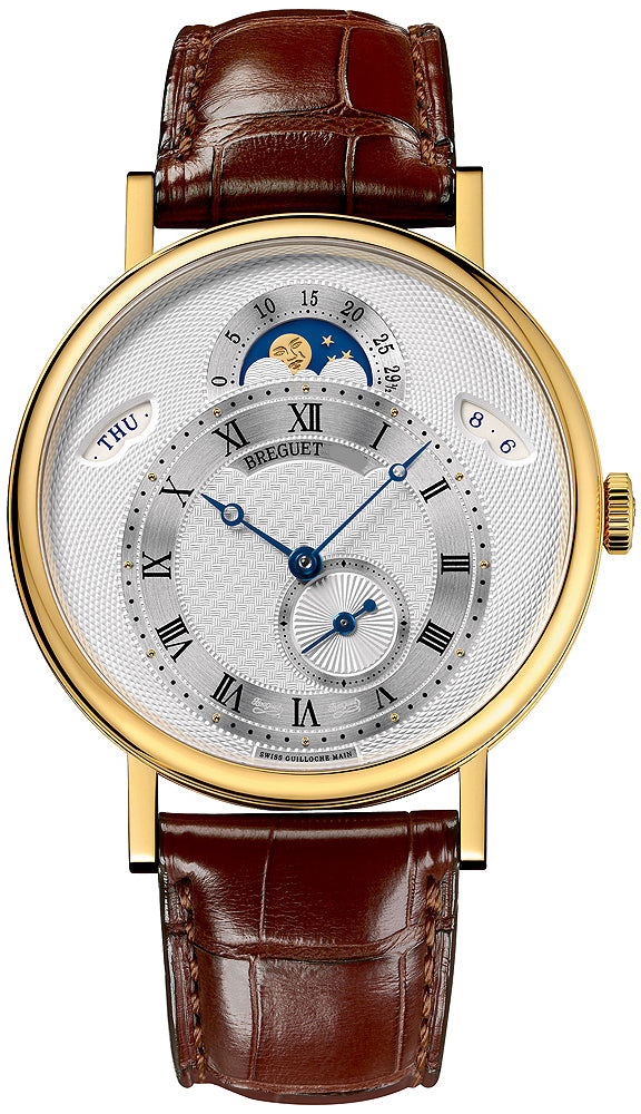 Breguet Classique 7337 18K Yellow Gold Men's Luxury Watch - Elegant Dress Timepiece for Business & Formal Occasions