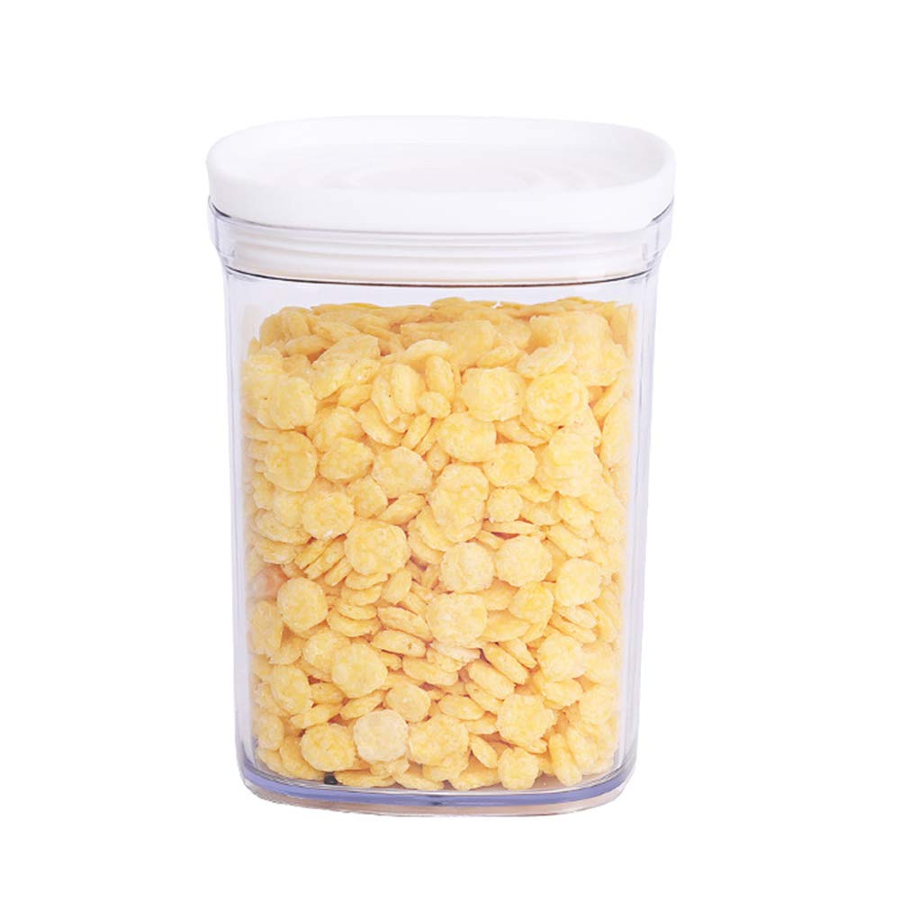 VALINK Plastic Food Storage Canister - Airtight Container for Coffee, Tea & Cereal - Kitchen & Pantry Organization