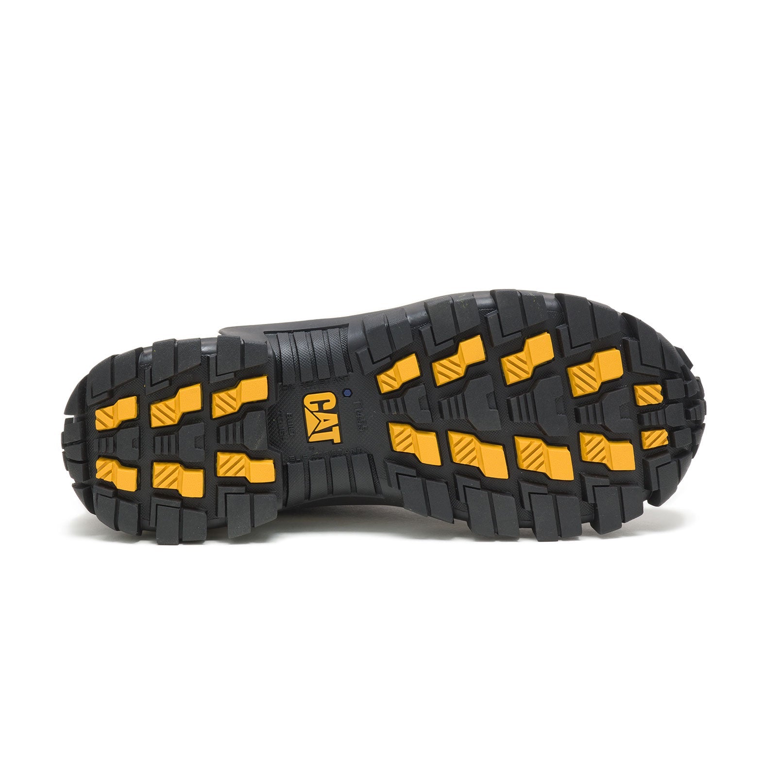 Invader Steel Toe Work Shoes for Men - Black & White Safety Boots for Construction, Warehouse & Industrial Work